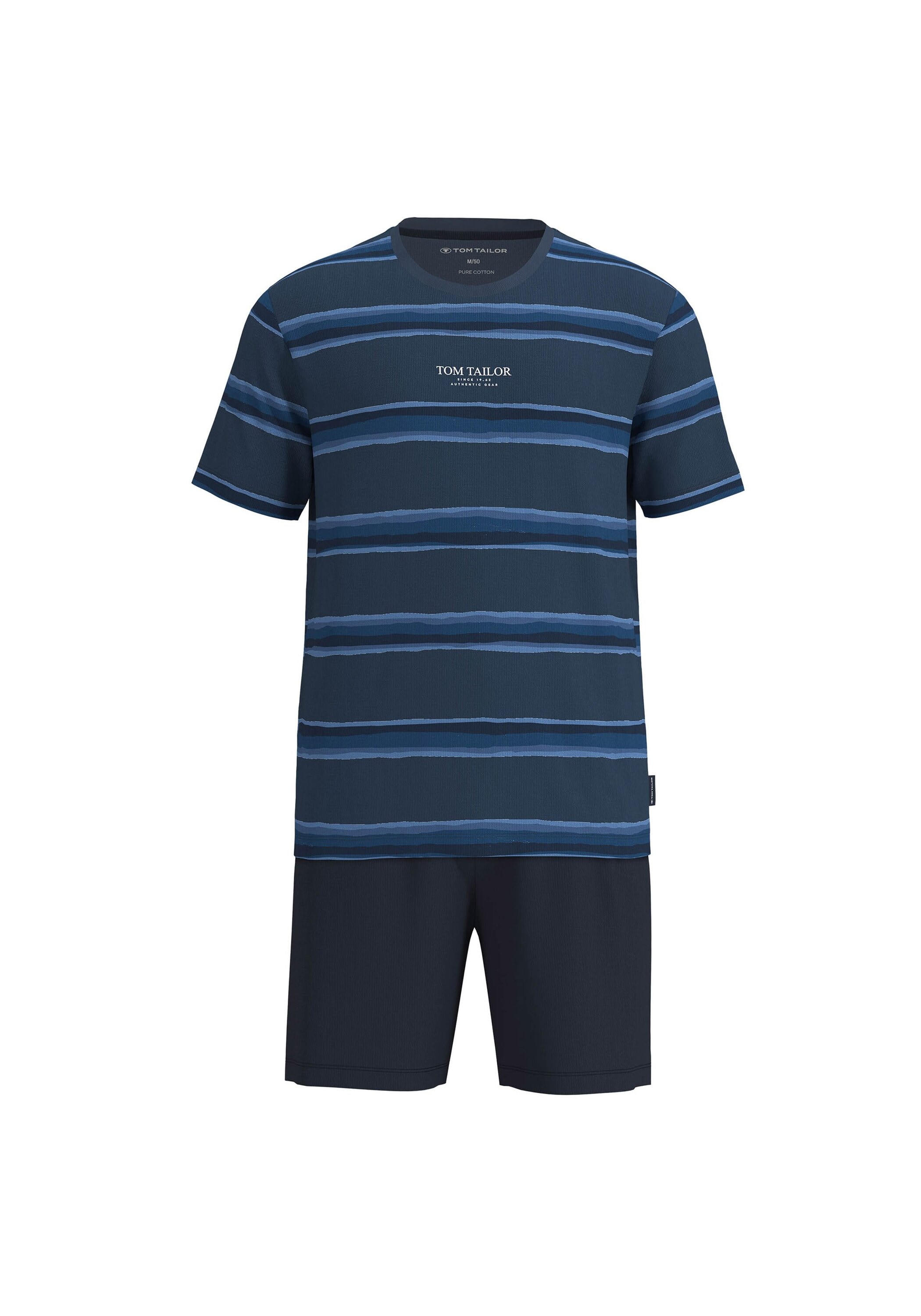 TOM TAILOR Schlafanzug "Pyjama Shorty Rundhals" günstig online kaufen