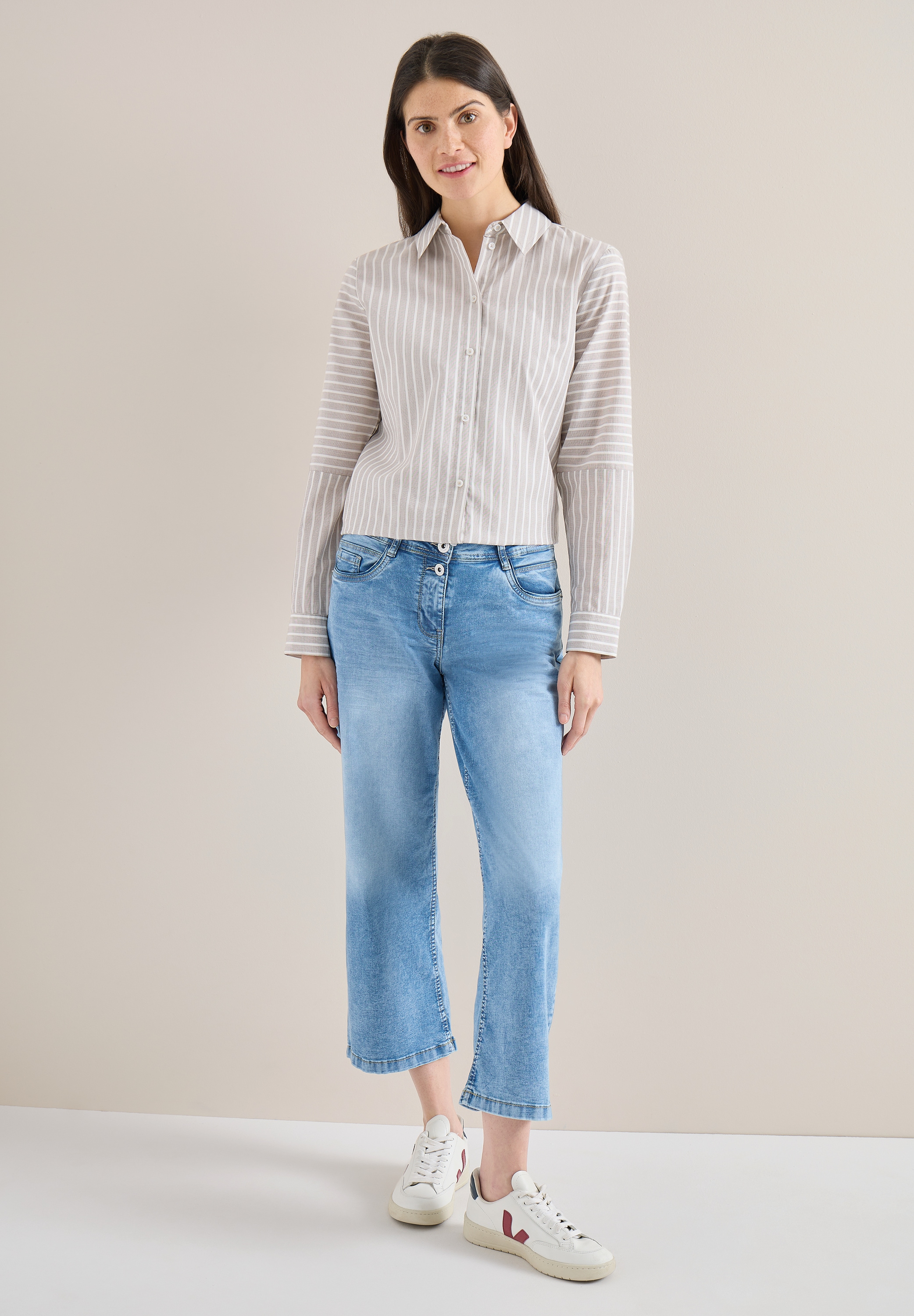 Cecil Loose-fit-Jeans im Capri-Style