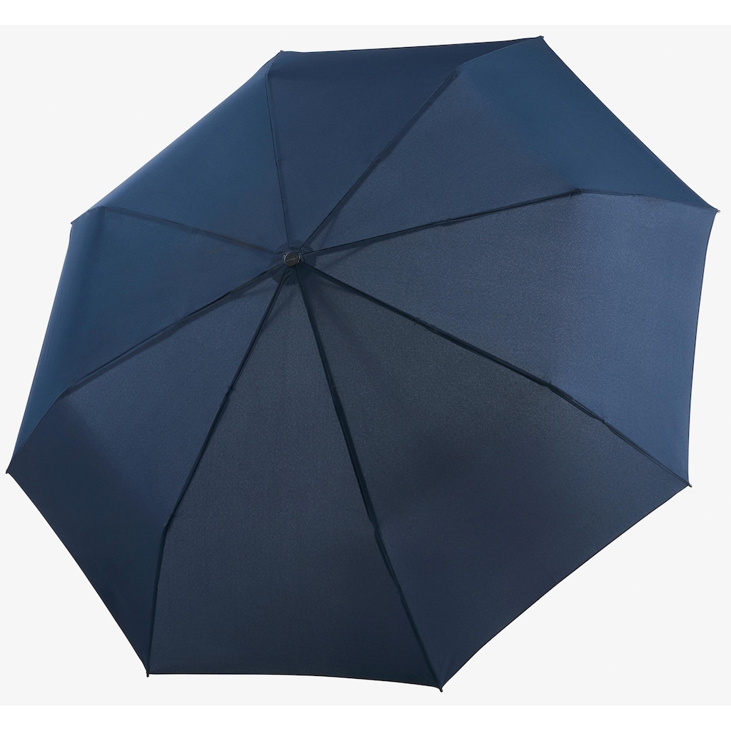 Knirps® Taschenregenschirm »T.400 Extra Large Duomatic, Uni navy«, mit großem Schirmdach für 2 Personen