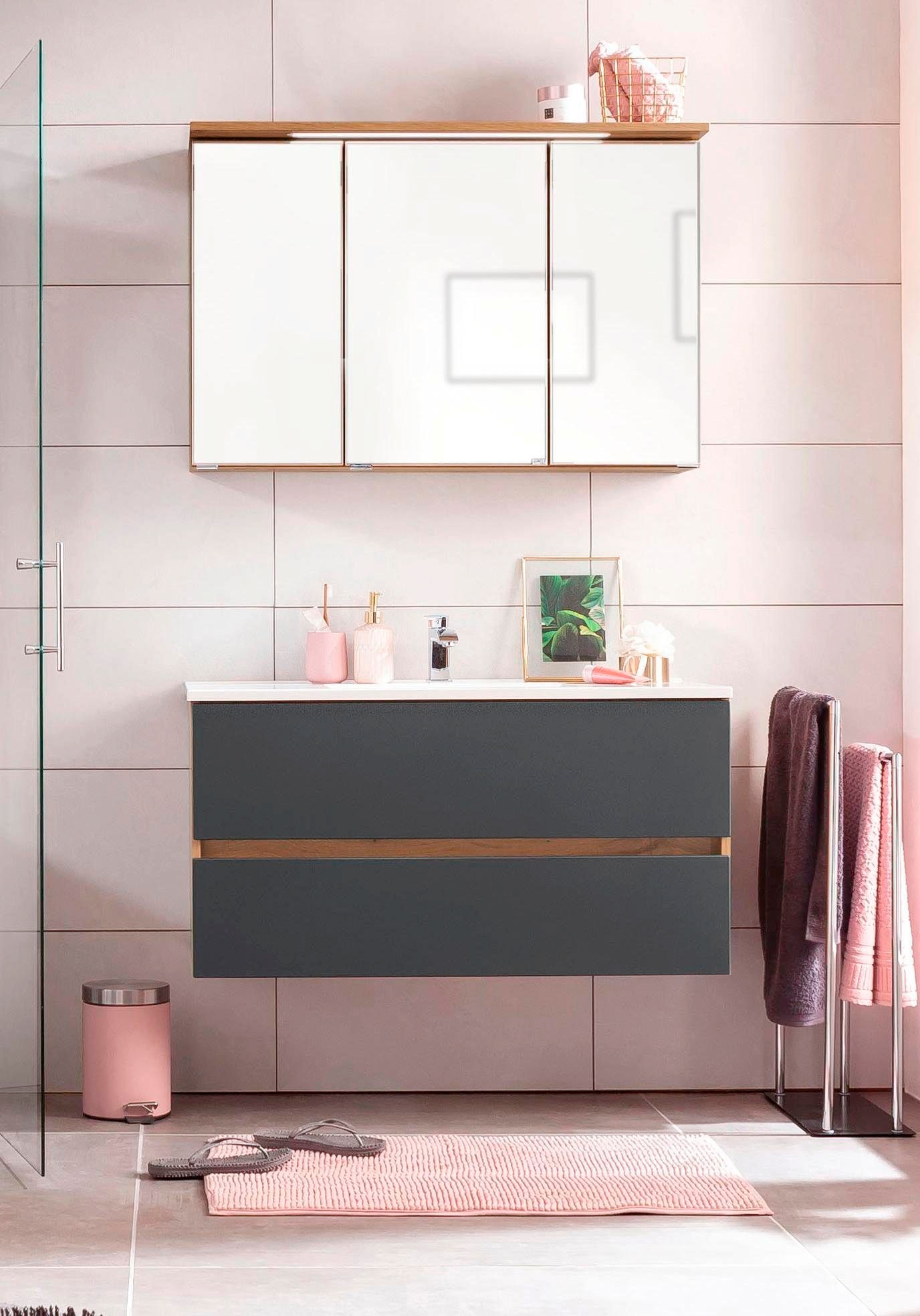 welltime Badmöbel-Set "Lucca" 2 Stk. tlg. günstig online kaufen