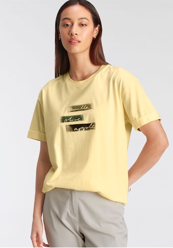 GERRY WEBER Rundhalsshirt, mit farbig unterlegten Schriftzügen kaufen