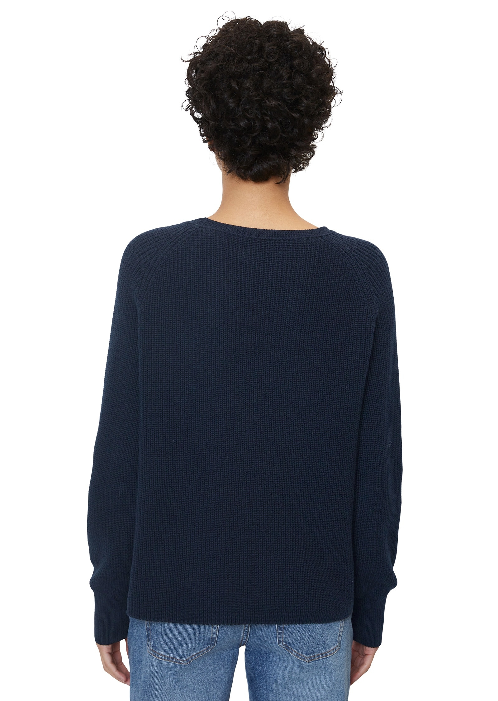 Marc OPolo Strickpullover "aus Heavy-Weight-Organic-Cotton" günstig online kaufen