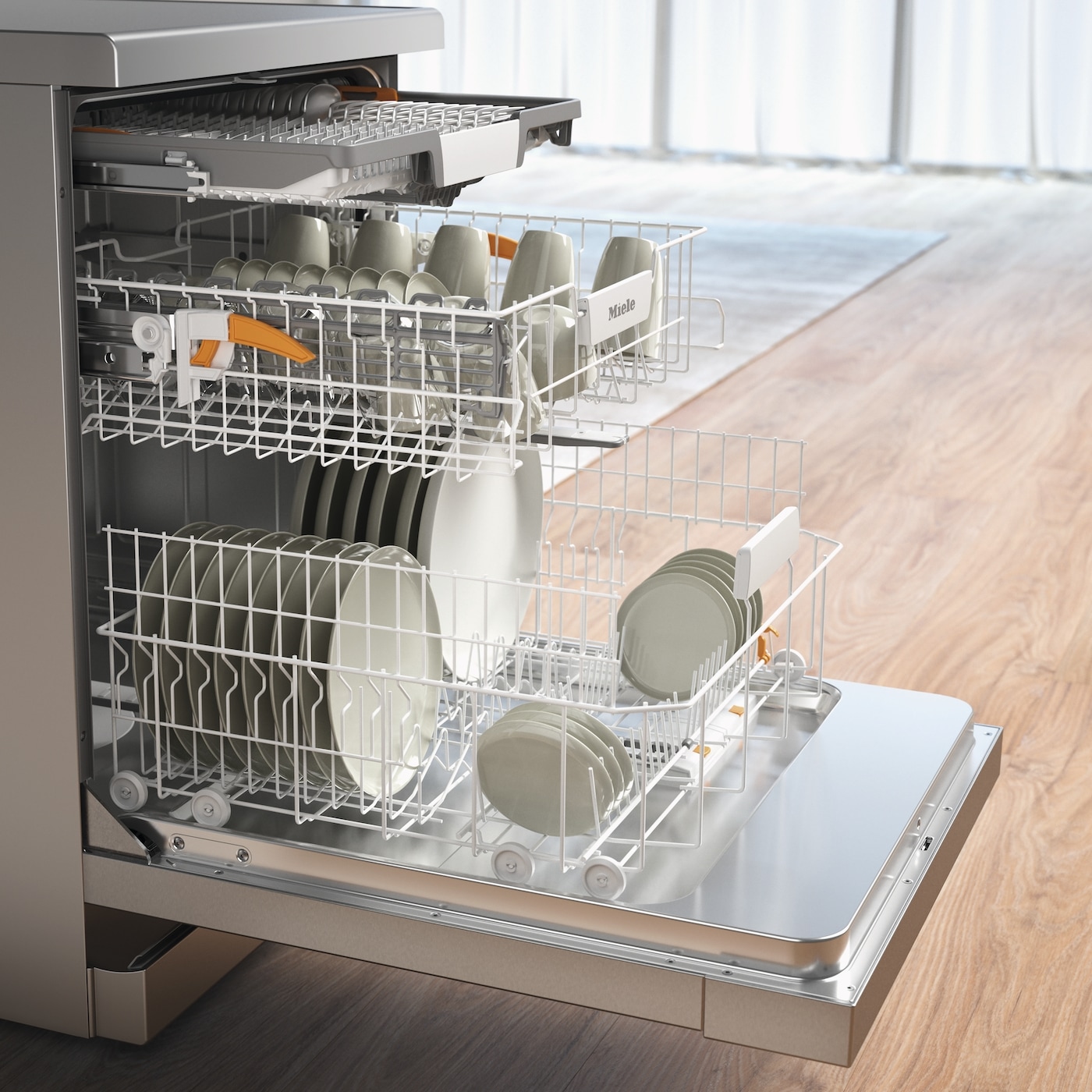 Miele Standgeschirrspüler »G 5811 SC Front Active Plus«, 14 Maßgedecke