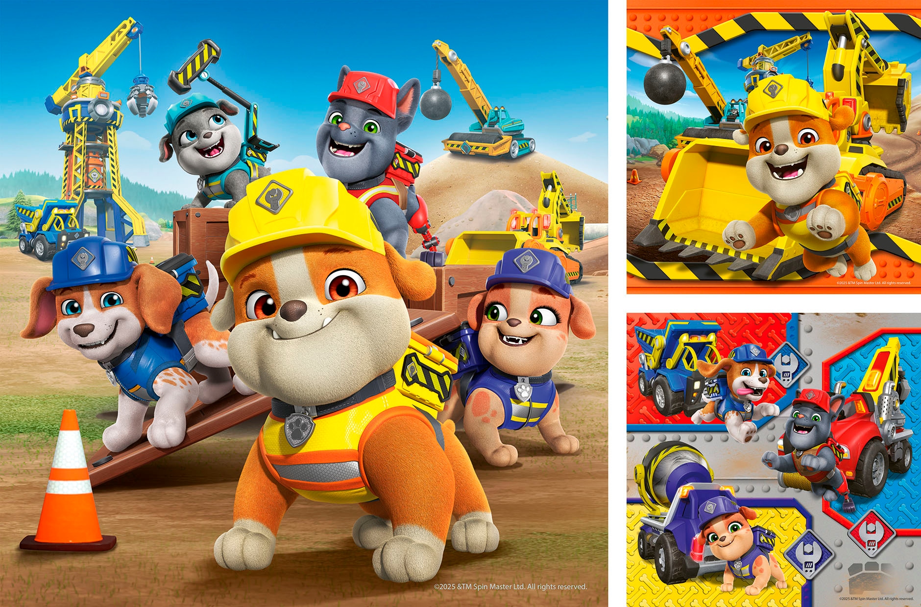 Ravensburger Puzzle »Paw Patrol, Arbeitsfahrzeuge«, Made in Europe
