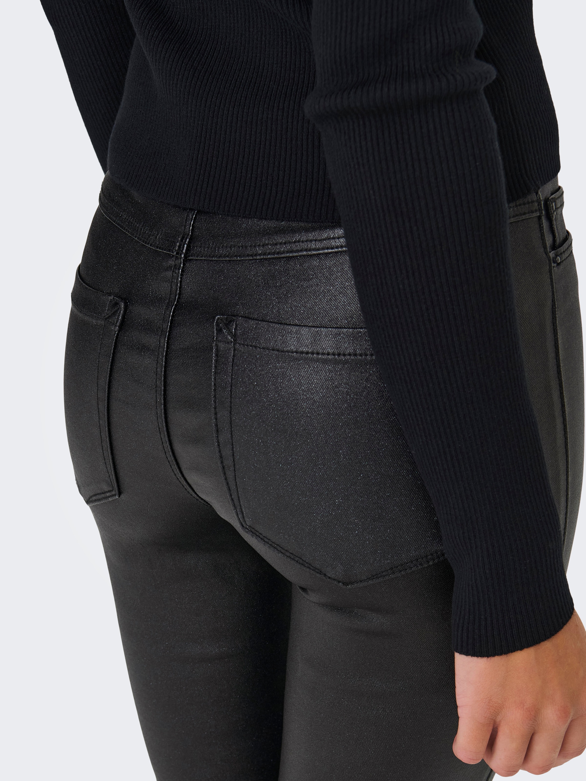 ONLY Skinny-fit-Jeans "ONLROYAL HW SK COAT SPARKLE DNM BOX" günstig online kaufen