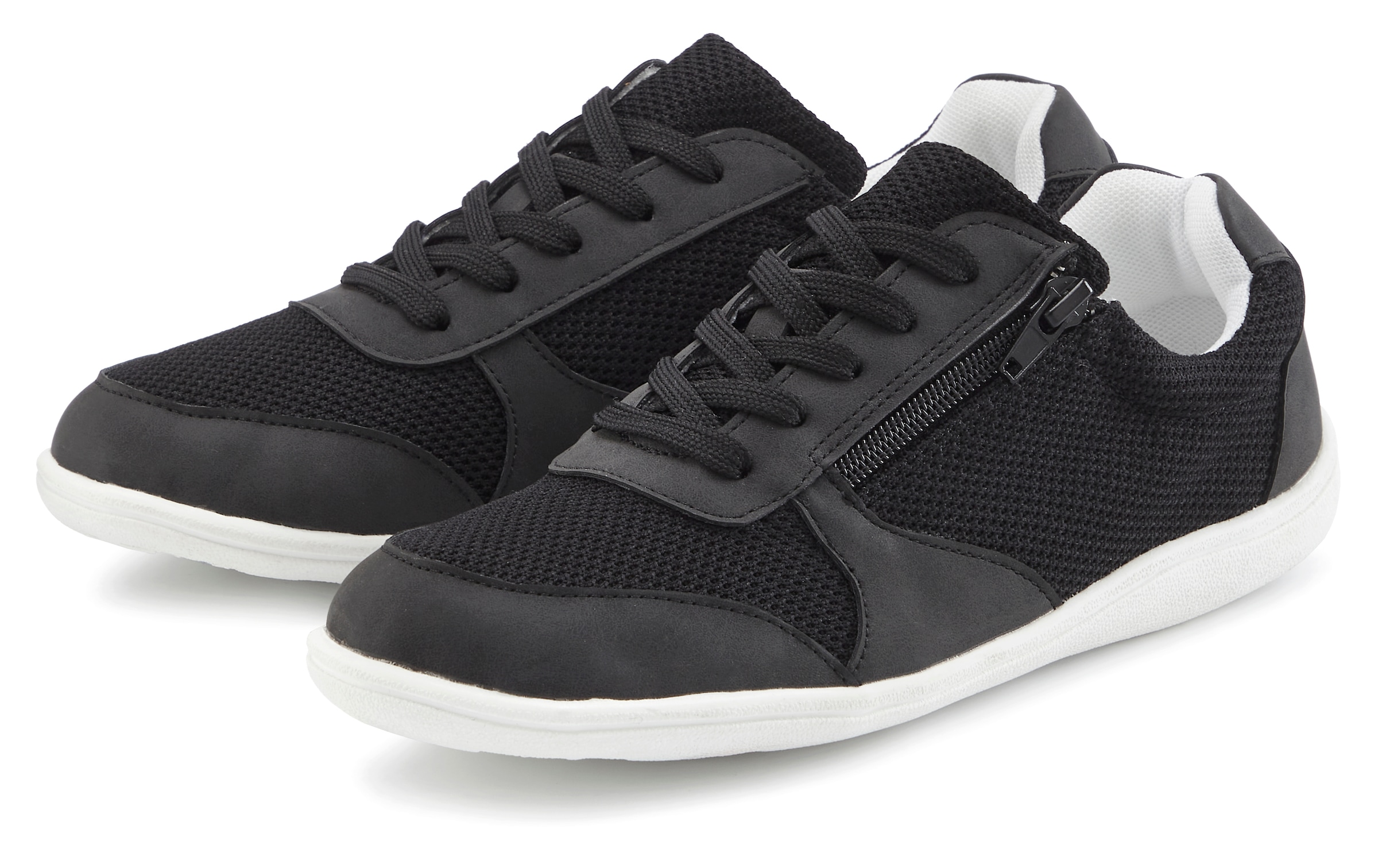 Vivance Sneaker "Schnürhalbschuh, Freizeitschuh,", mit Reißverschluss, ultr günstig online kaufen
