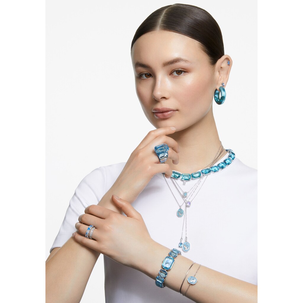 Swarovski Kette mit Anhänger »Millenia Halskette im Lagenlook, 5640557«