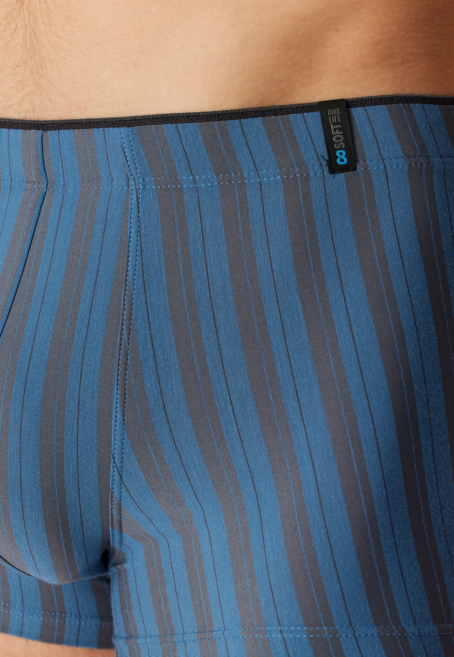 Schiesser Boxer »Long Life Soft« ohne Eingriff, gestreift