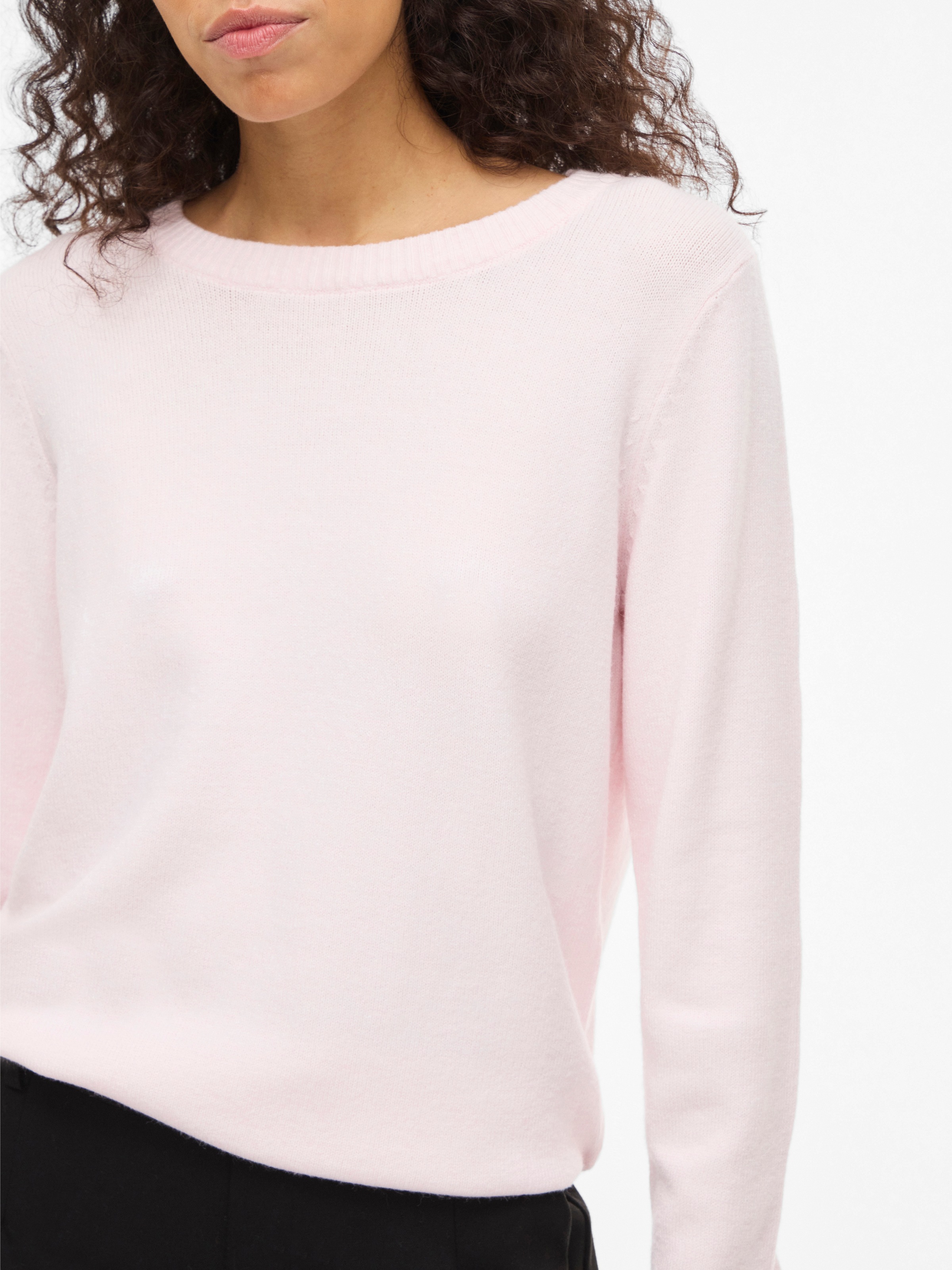 Vila Pull Ril O-neck Knit Cherry Blossom / Light Melange XL Femme 3