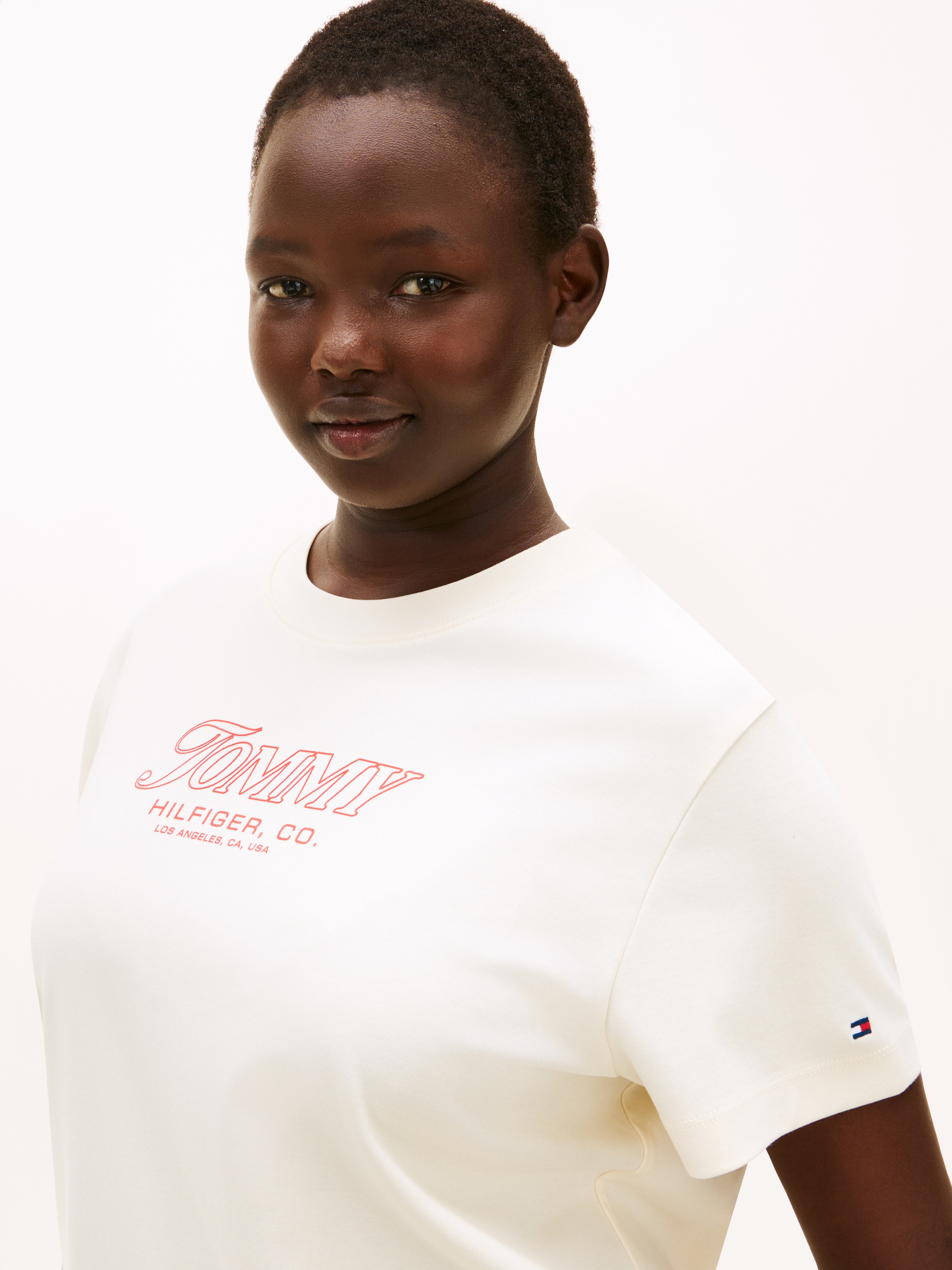 Tommy Hilfiger Curve T-Shirt "CRV FUN GRAPHIC REG C-NK SS TEE" in großen Gr günstig online kaufen