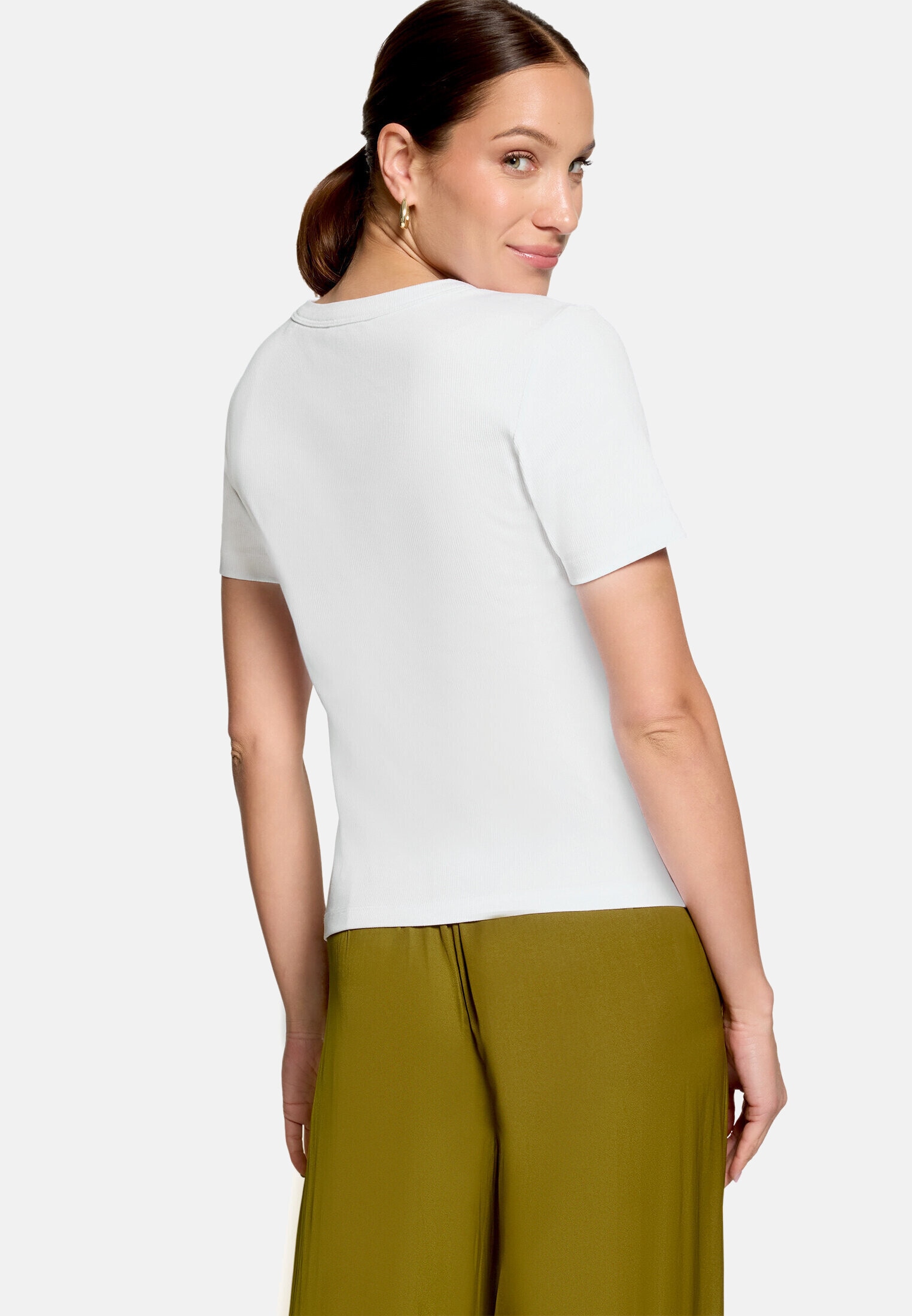 Zero Kurzarmshirt »Damen Shirt kurzarm« 1 Material