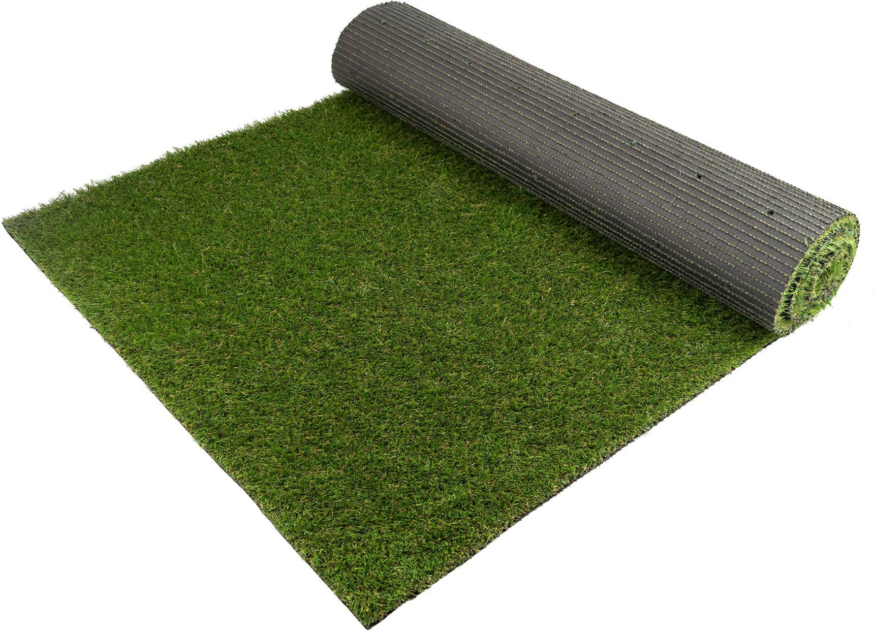 Kunstrasen "WOODLAND", B : 200cm 1 Stk., 29mm, L: 200cm, grün, PRIMAFLOR-IDEEN IN TEXTIL, Garten, Teppiche, natürliche Optik, mit Drainagefunktion,