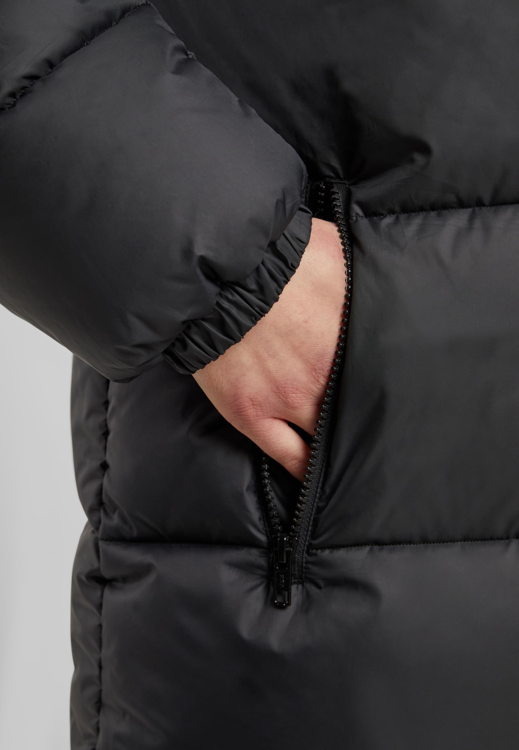 URBAN CLASSICS Winterjacke »Urban Classics Ladies Long Puffer Coat«, (1 St.), mit Kapuze