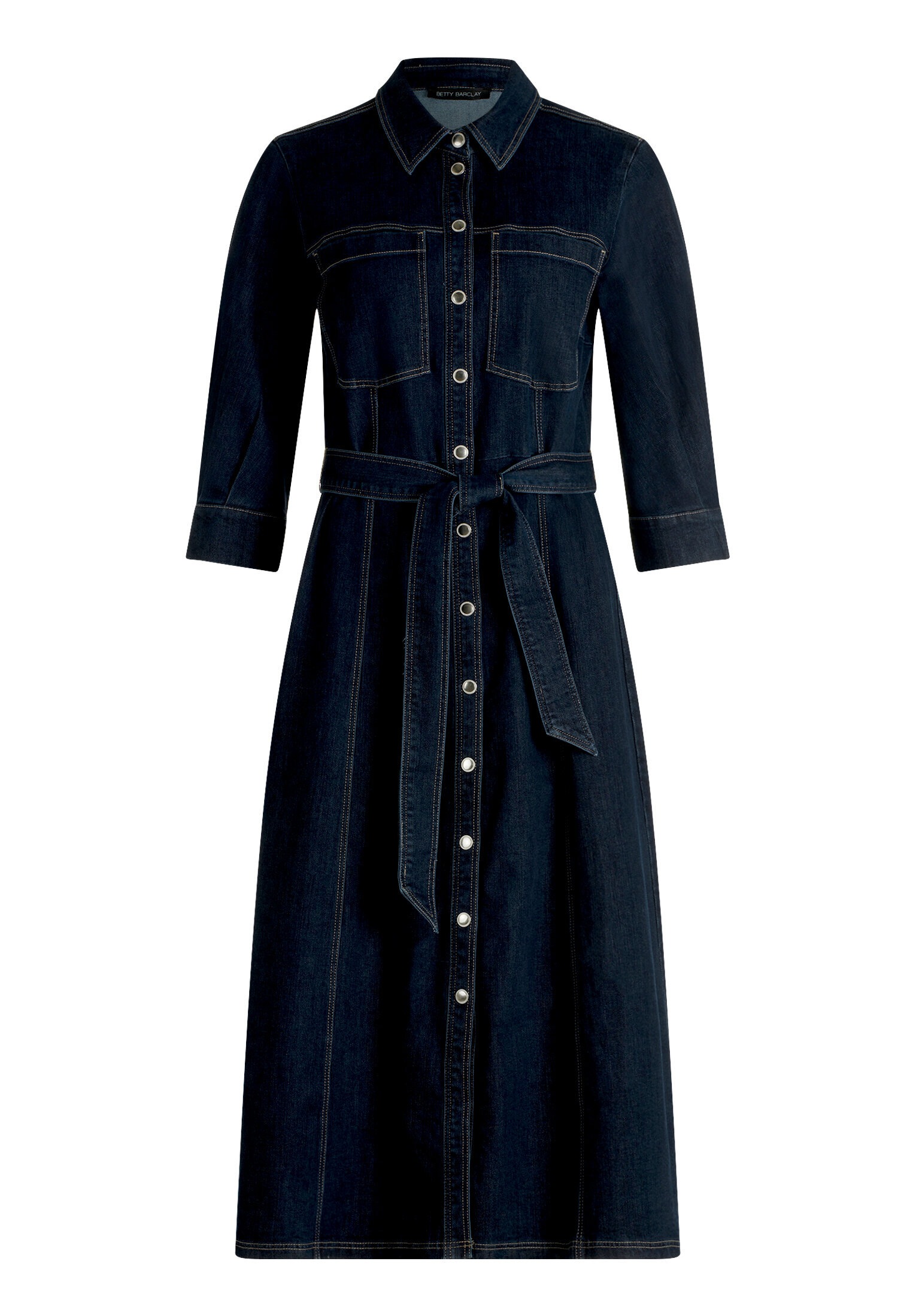 Betty Barclay Hemdblusenkleid »Damen mit Knopfleiste« aufgesetzte Taschen