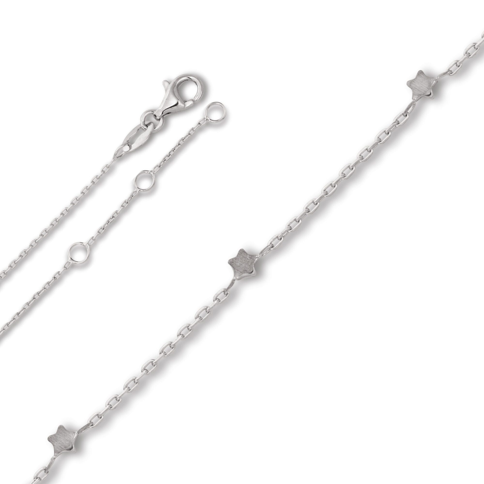 Silberkette ONE ELEMENT "Halskette Rundankerkette aus 925 Silber 45 cm", silber, Halsketten, Damen, Silber 925 (Sterlingsilber), Silberkette, Klassisch & stilvoll – ein Begleiter für viele Anlässe