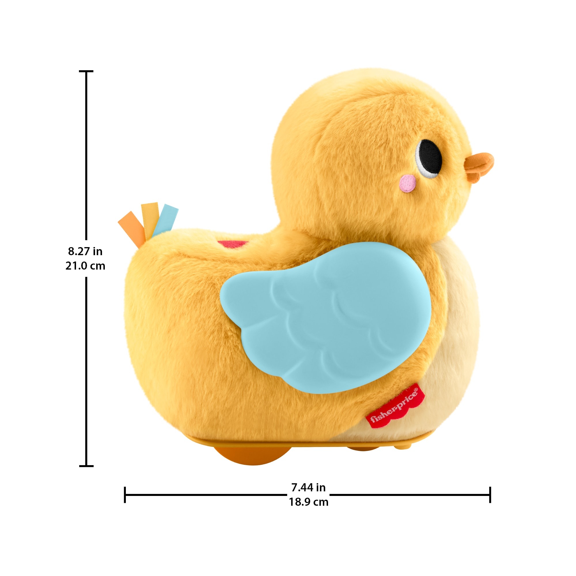 Fisher-Price® Plüschfigur »4-in-1 Knuddel- und Krabbel-Ente«