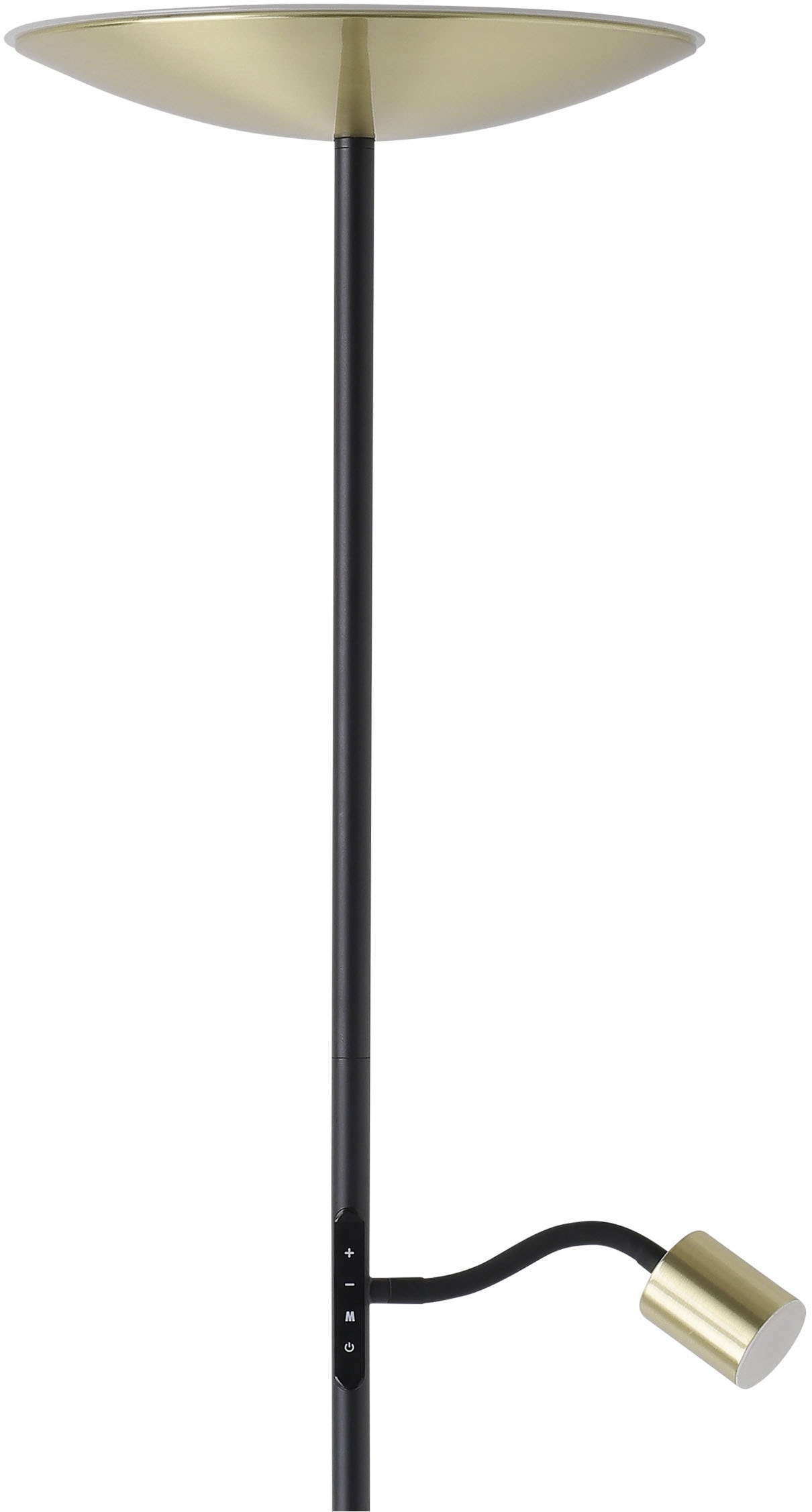 EGLO Stehlampe »CONIVARINO Stehlampe - Stahl - LED;LED - 26,5W;1X4W - IP20« LED-Modul 1 Stk. Warmweiß Standleuchte, Leselampe, Wohzimmer, Schlafzimmer, H170 x Ø32 cm