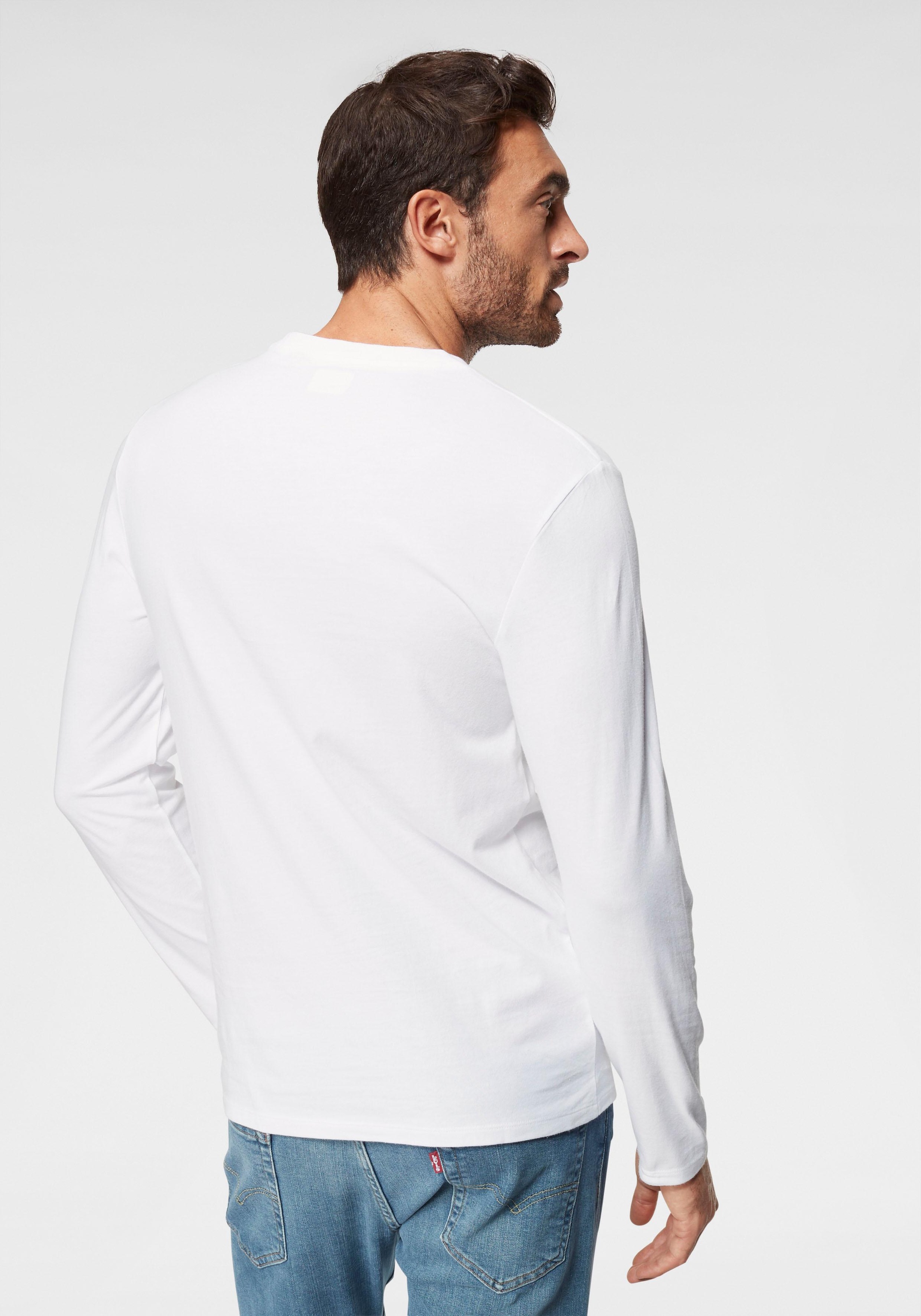 Levis Langarmshirt, mit Logo-Applikation günstig online kaufen