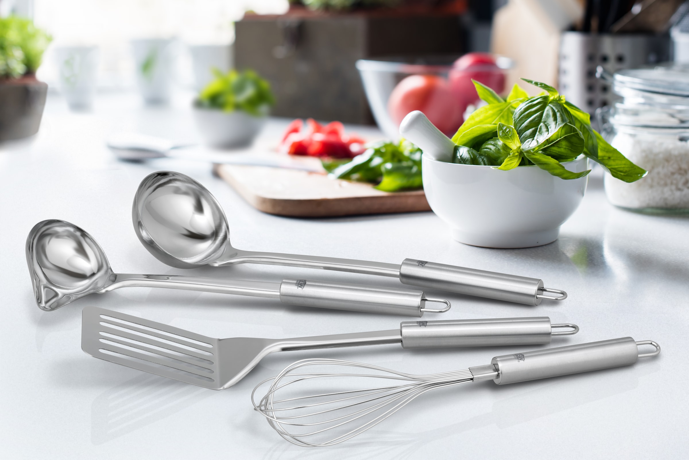 GSW Topf-Set »Toronto« Edelstahl Set, 15 Stk. tlg. mehrteiliges Kochtopf-Set aus Edelstahl inkl. praktischer Küchenhelfer