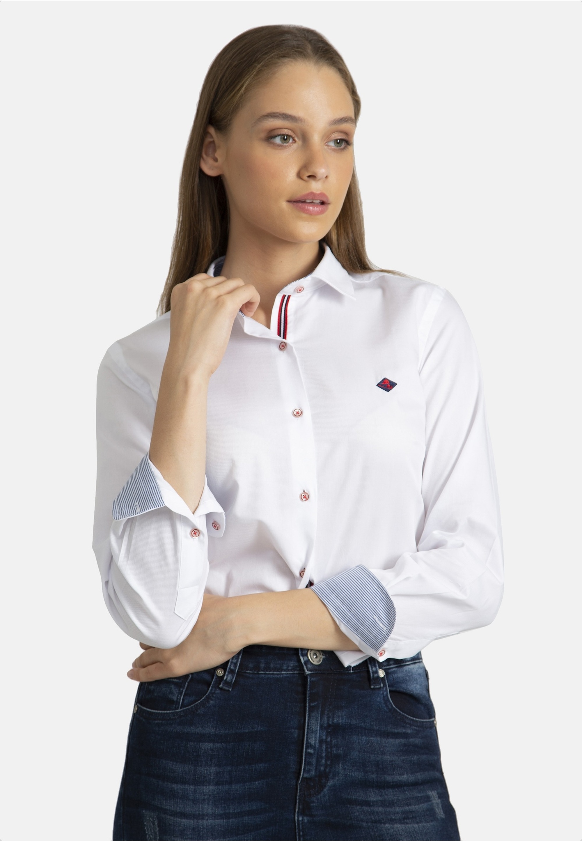 SIR RAYMOND TAILOR Klassische Bluse »Macenta«, (1 tlg.), in klassischem Design