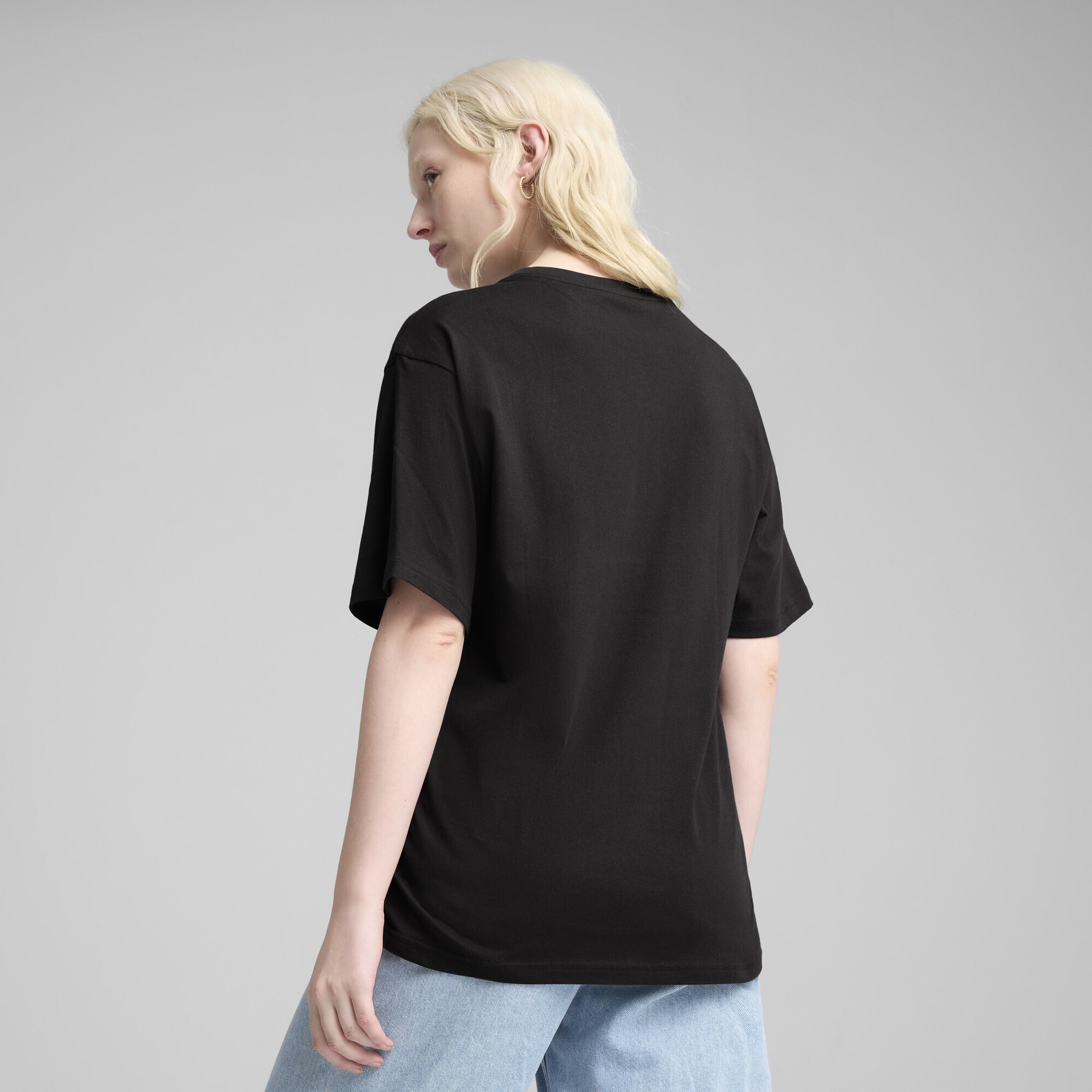 PUMA T-Shirt »Essentials No. 1 Logo Relaxed T-Shirt Damen«