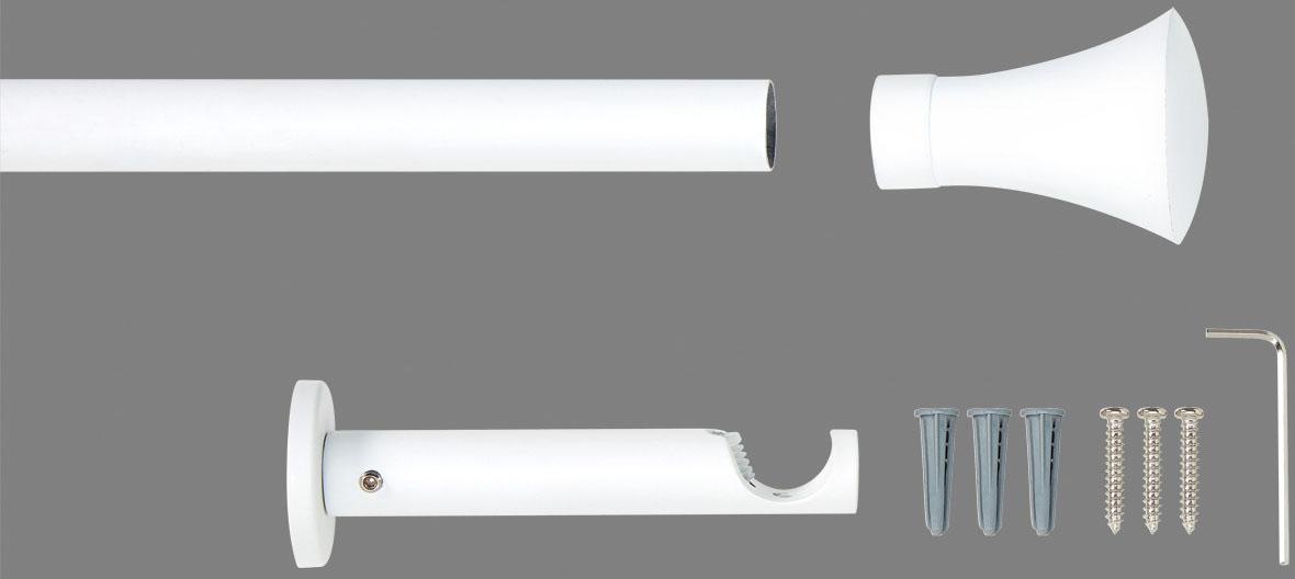Good Life Vorhangstange "Cono" Ø 20 mm 1 läufig-läufig Fixmaß günstig online kaufen