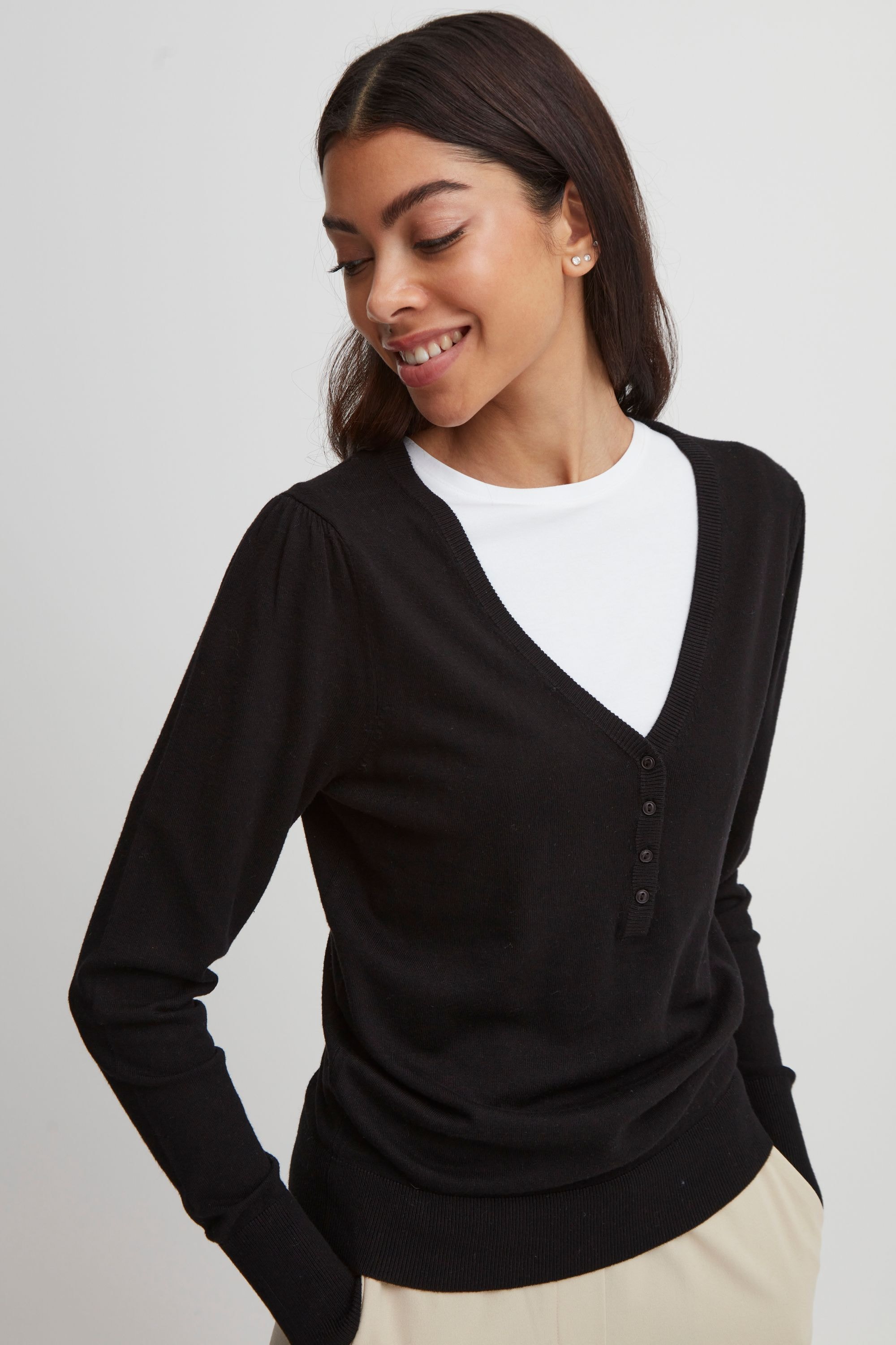 b.young Strickpullover »Strickpullover BYMmpimba«