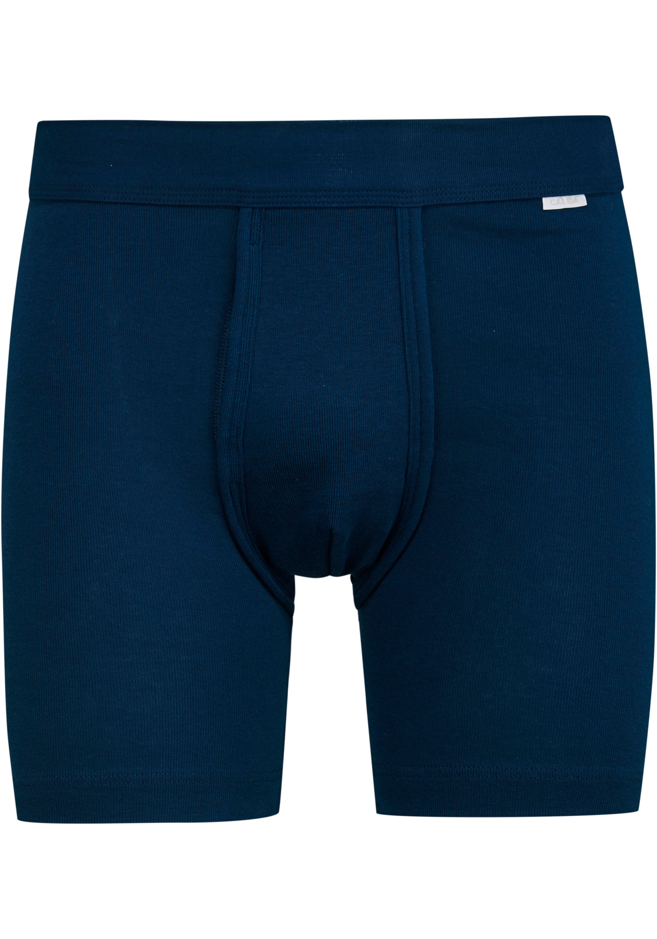 CALIDA Langer Boxer "Cotton 1:1", elastischer Softbund, Eingriff, Feinripp- günstig online kaufen