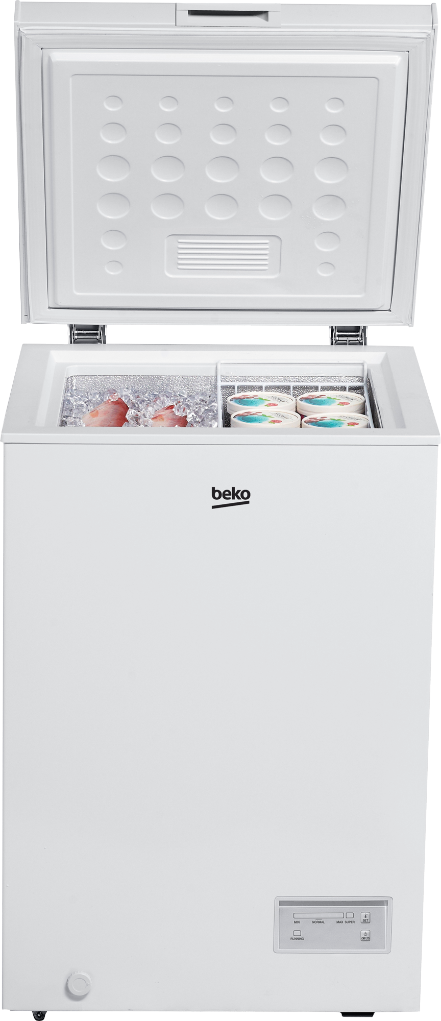 BEKO Gefriertruhe »CF100EWN« 84,5 cm hoch 54,5 cm breit