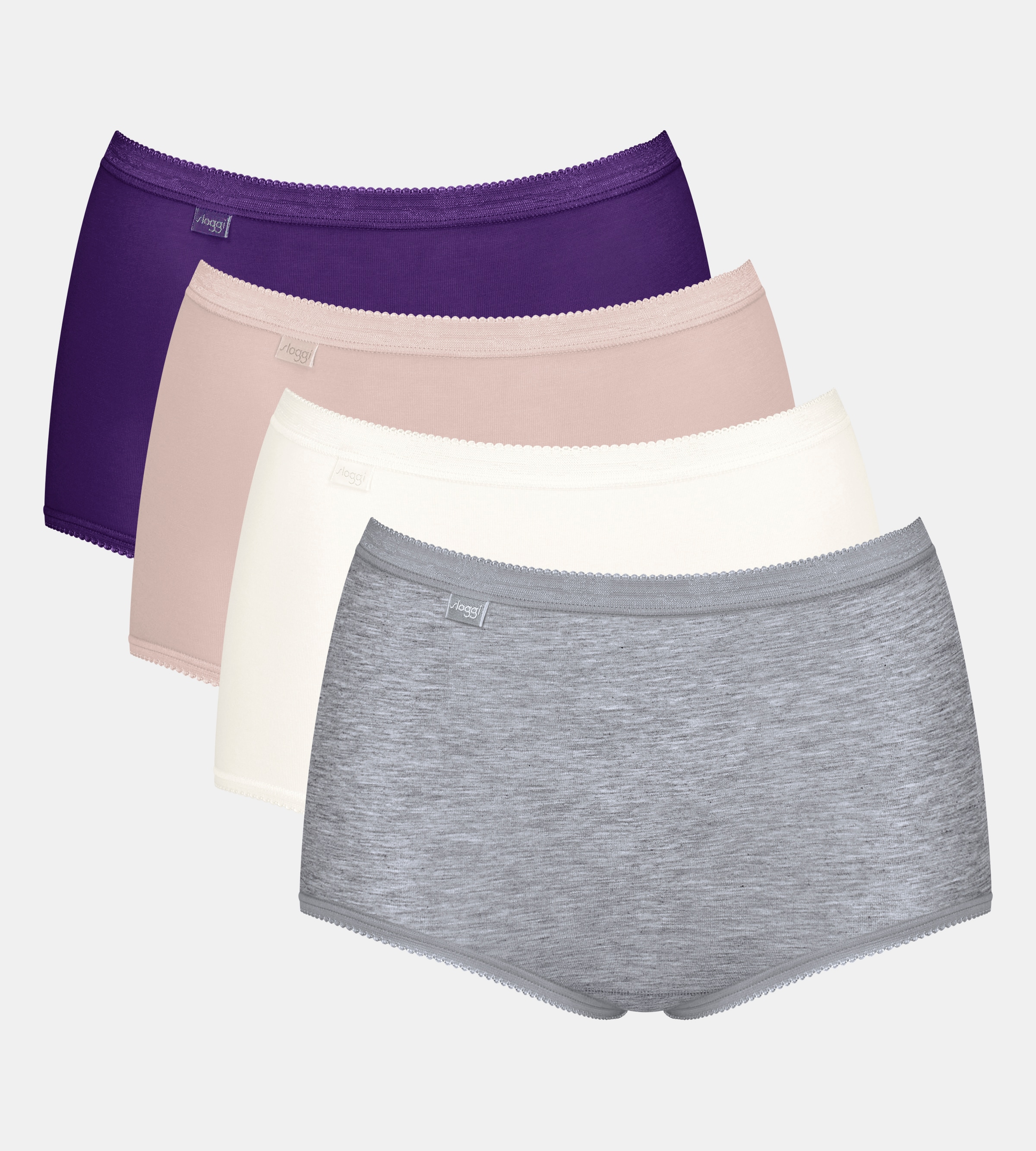 sloggi Maxislip "Basic+", (4er Pack), Baumwollmischung, weiche Nähte, hohe günstig online kaufen