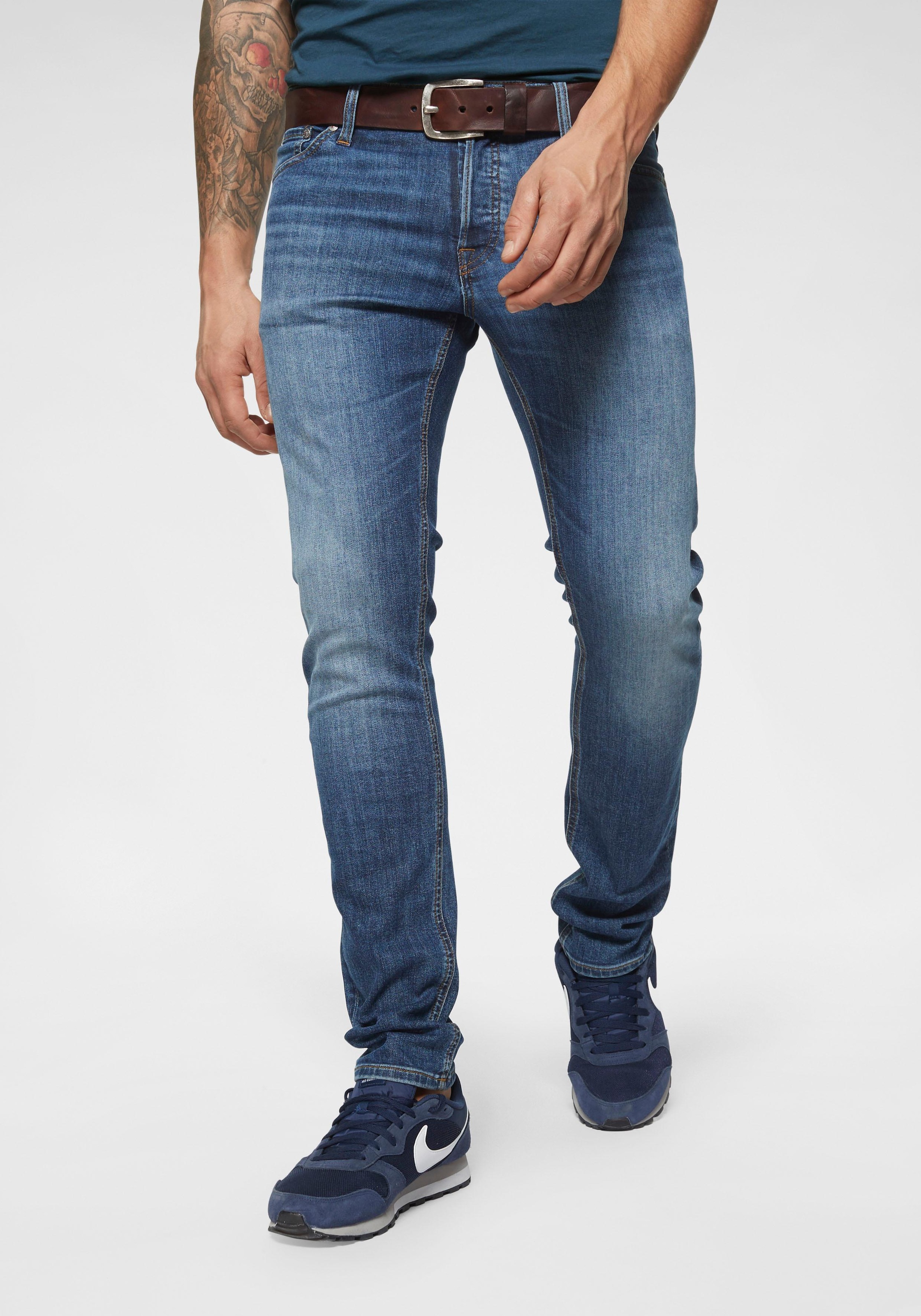 Thumbnail - Jack & Jones "JJIGLENN Slim-Fit mit Stretch und praktischer 5-Pocket-Form" mit Abriebeffekten