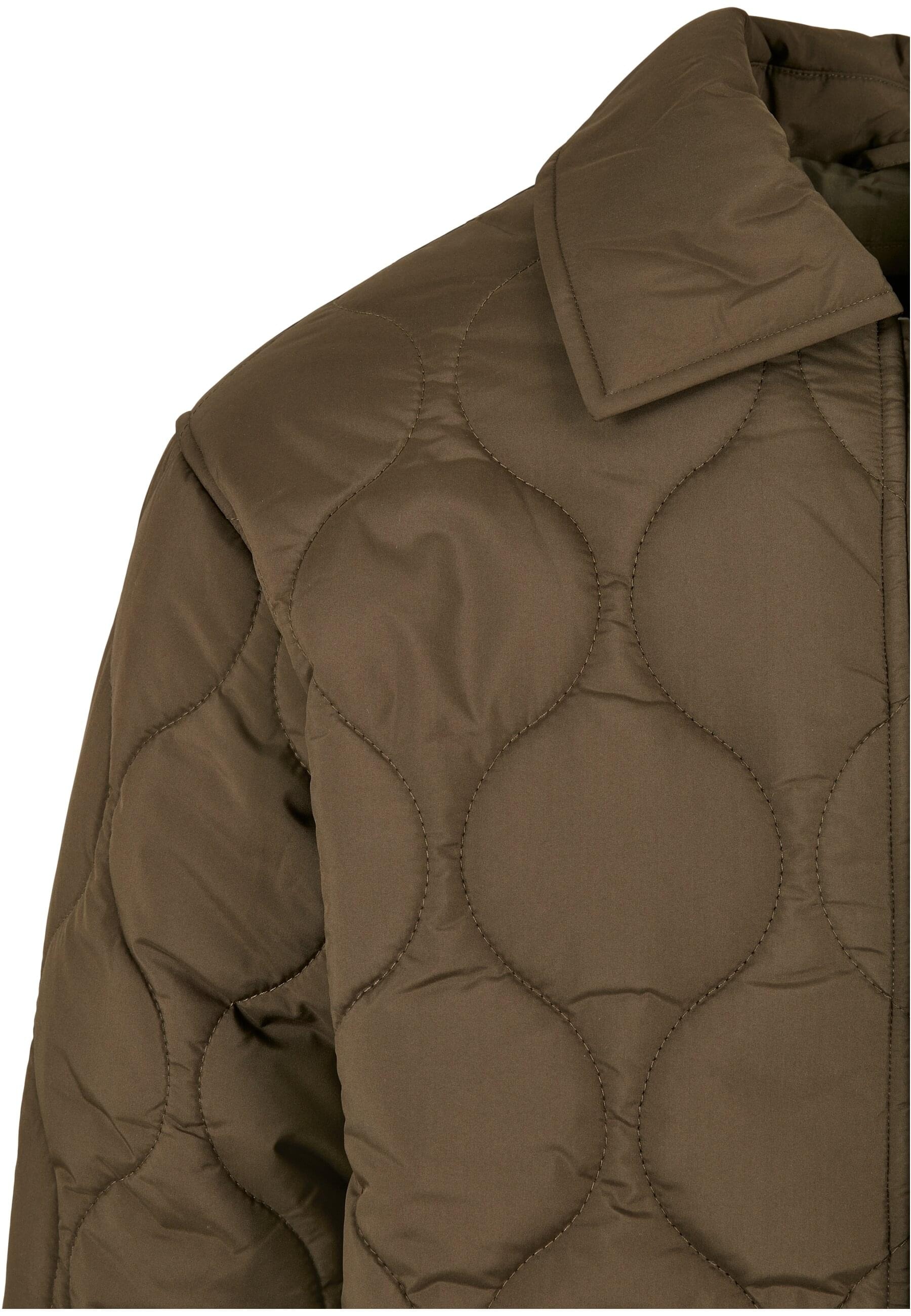 URBAN CLASSICS Allwetterjacke »Urban Classics Herren Quilted Coach Jacket«, (1 St.), ohne Kapuze