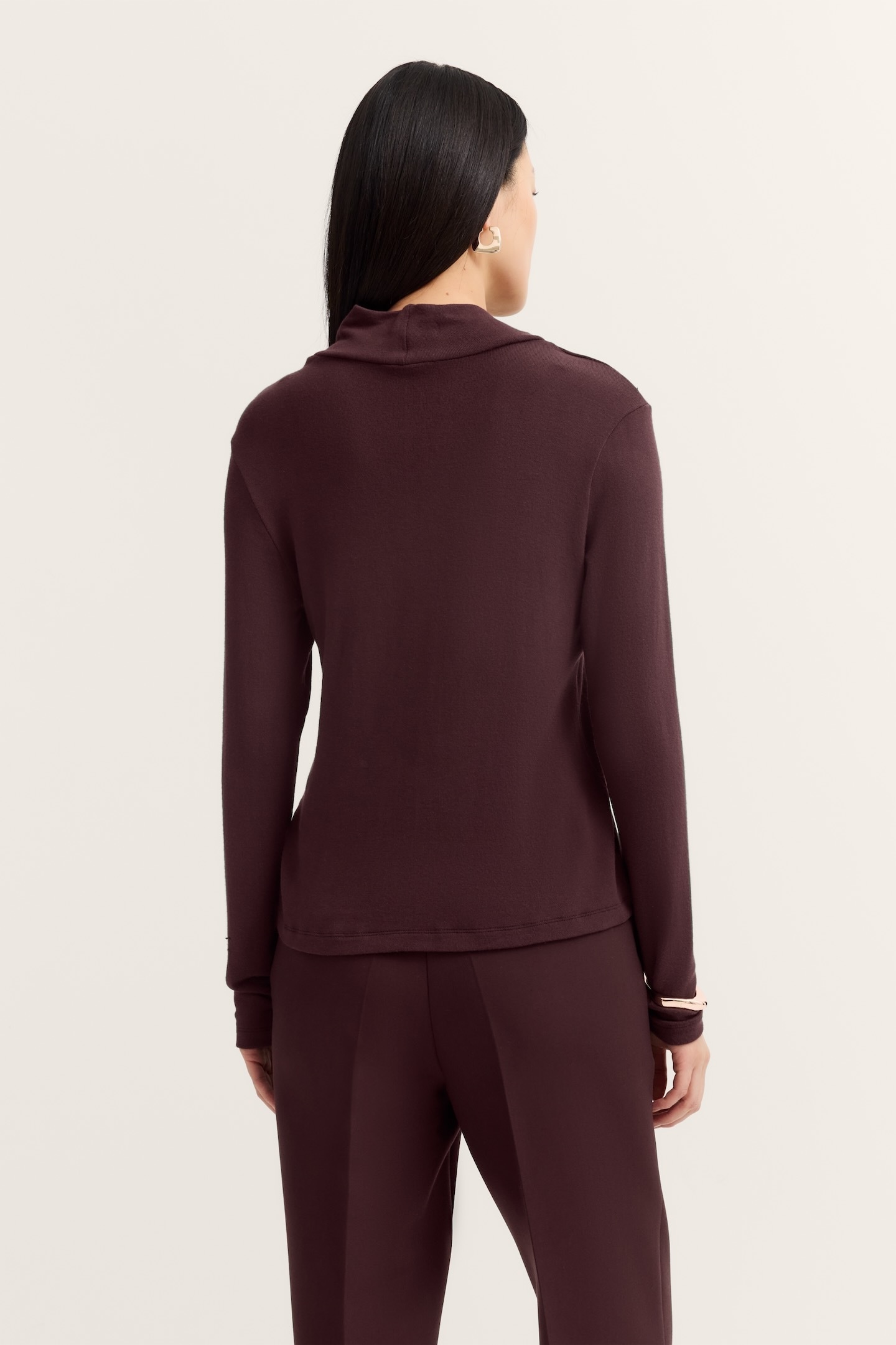 bugatti Sweatshirt »weich & elastisch«, in einem Modal-Mix