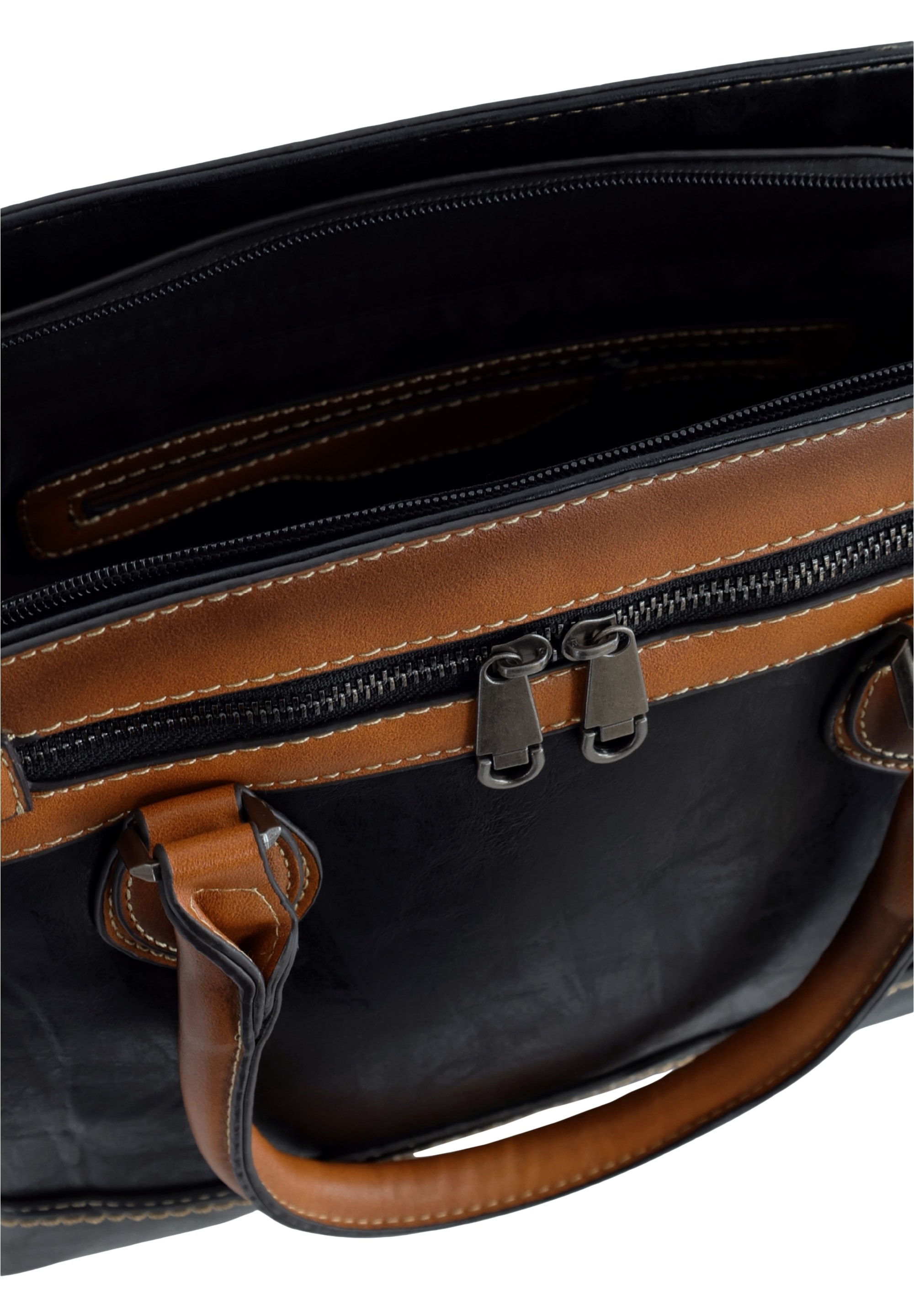 Harpa Henkeltasche »VALERA« mit zwei Hauptfächern und Handyfach