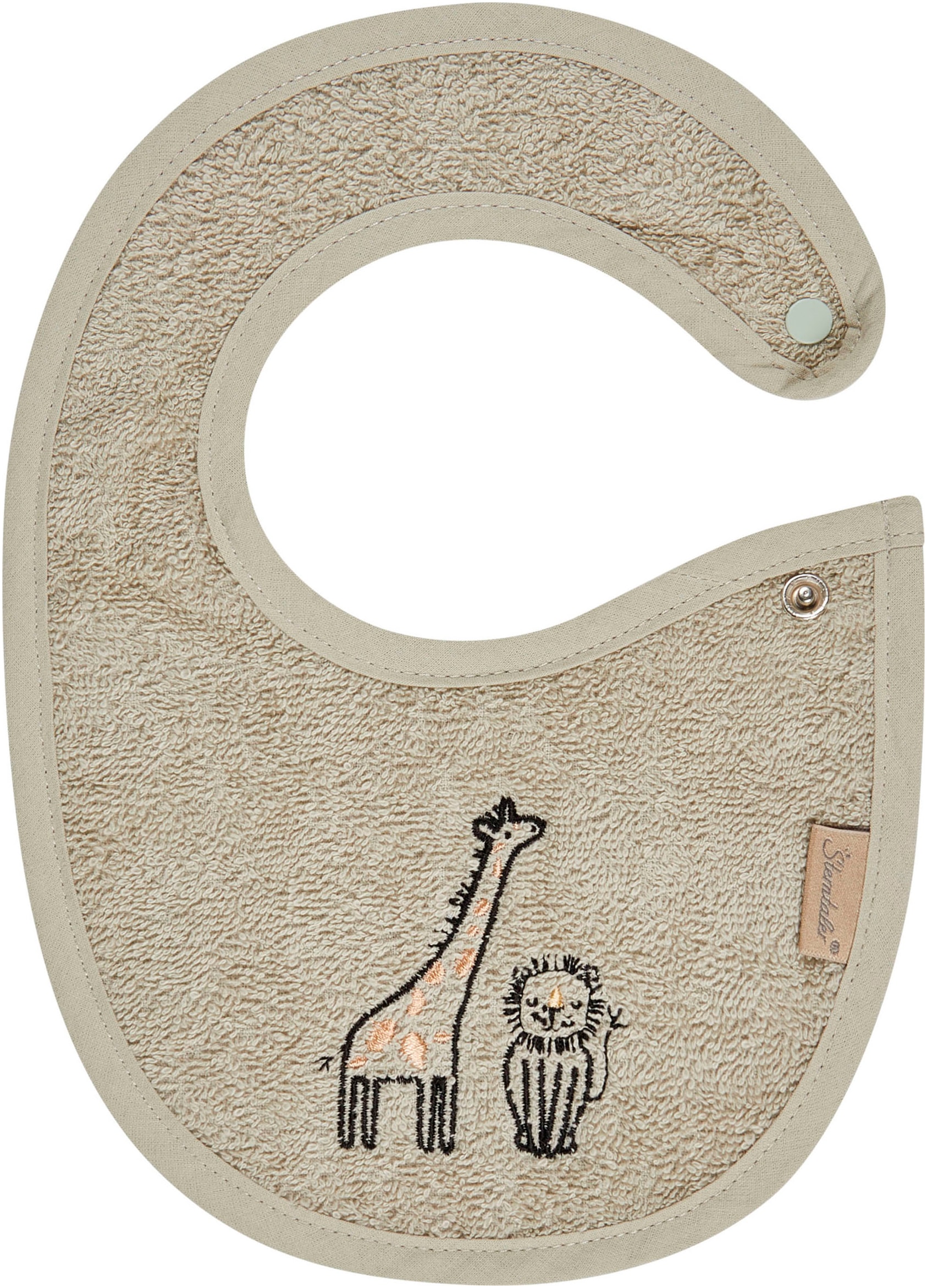 Sterntaler® Lätzchen »Doppelpack Safari«, (Set, 2 St.)