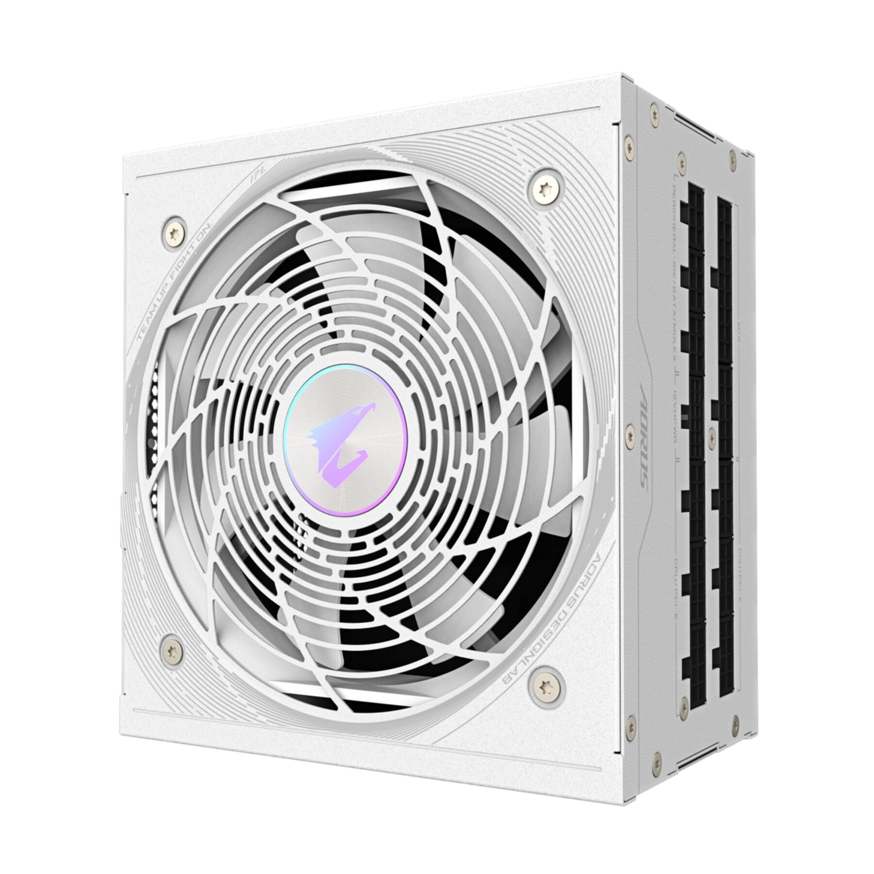 Gigabyte Netzteil »AORUS ELITE P1000W ICE Netzteil - PCIe 5.0, 80 PLUS Platinum, Vollmodu«