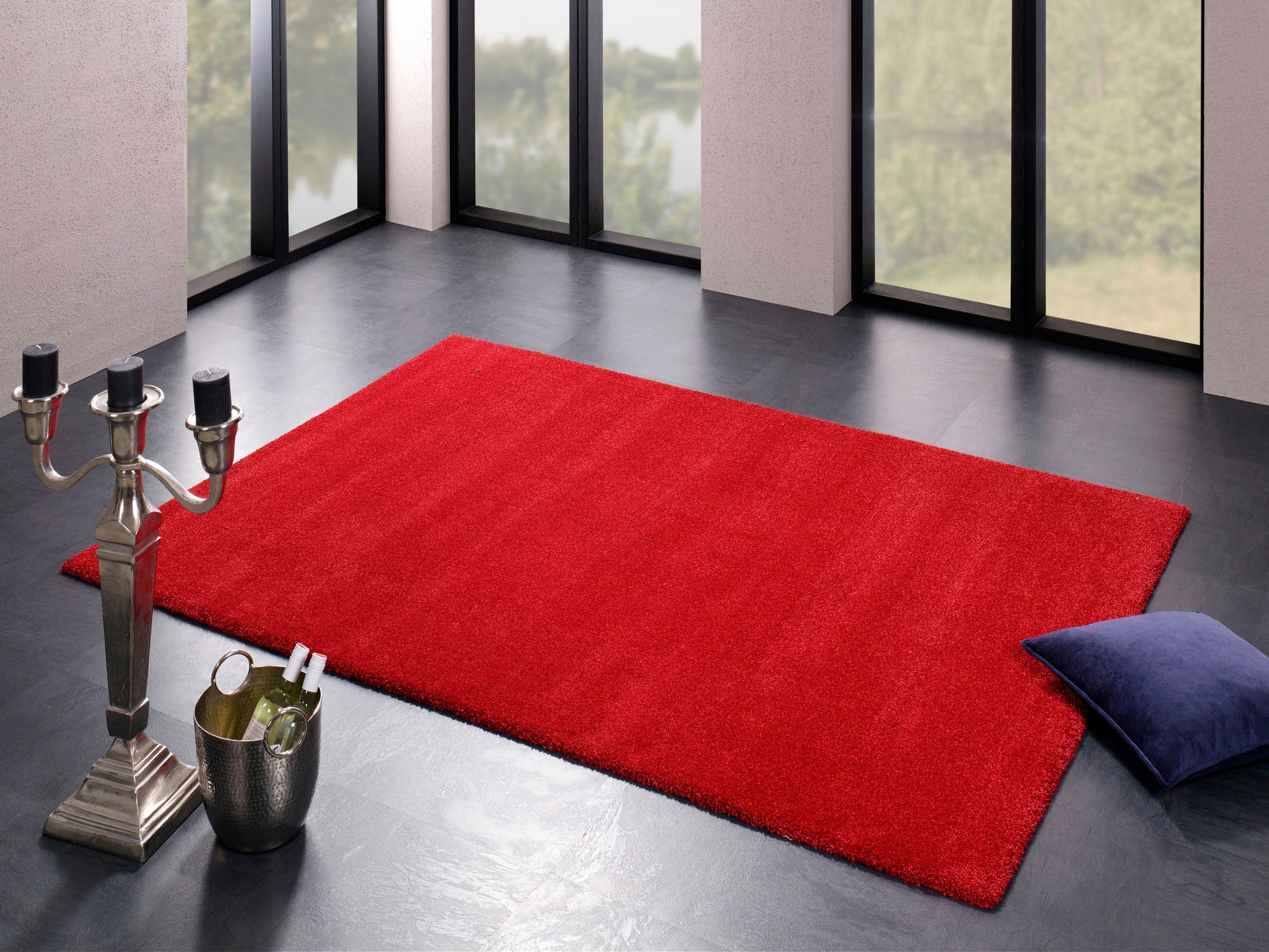 OCI DIE TEPPICHMARKE "BELLEVUE, auch als Läufer und in Rund" rechteckig 20 mm Höhe hochwertiger dichter Hochflor, Shaggy, Langflor, Wohnzimmer