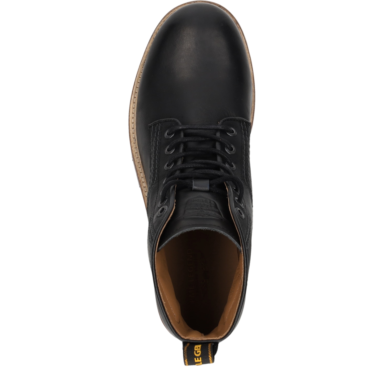 PME LEGEND Schnürstiefelette »APU«  Schnürboots, Stiefelette mit praktischer Anziehlasche