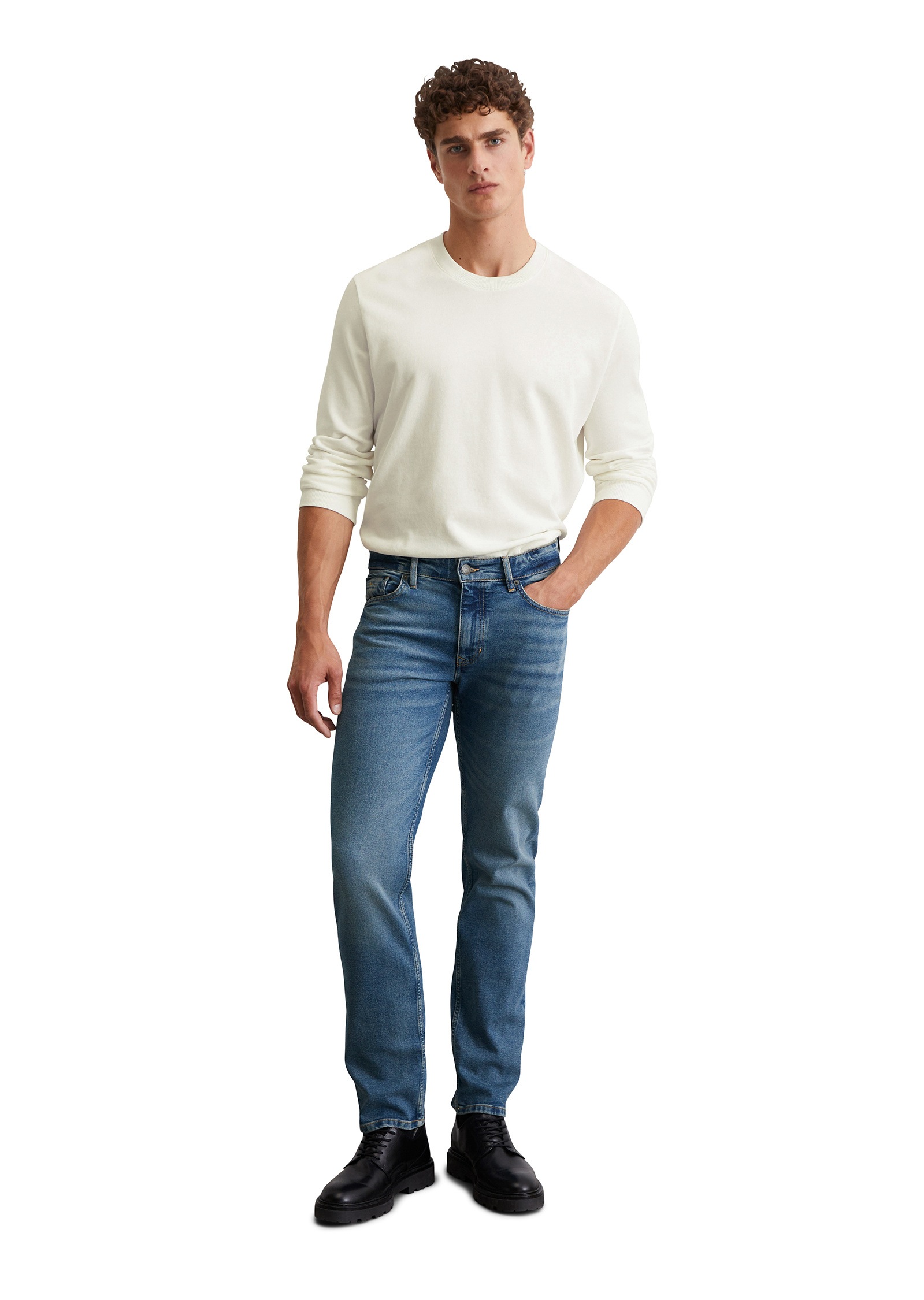 Marc O'Polo Regular-fit-Jeans »aus Bio-Baumwolle-Mix«