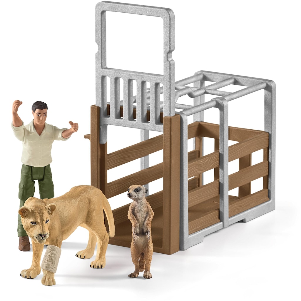 Schleich® Spielwelt »WILD LIFE, Großer Truck Tierrettung (42475)«, (Set)