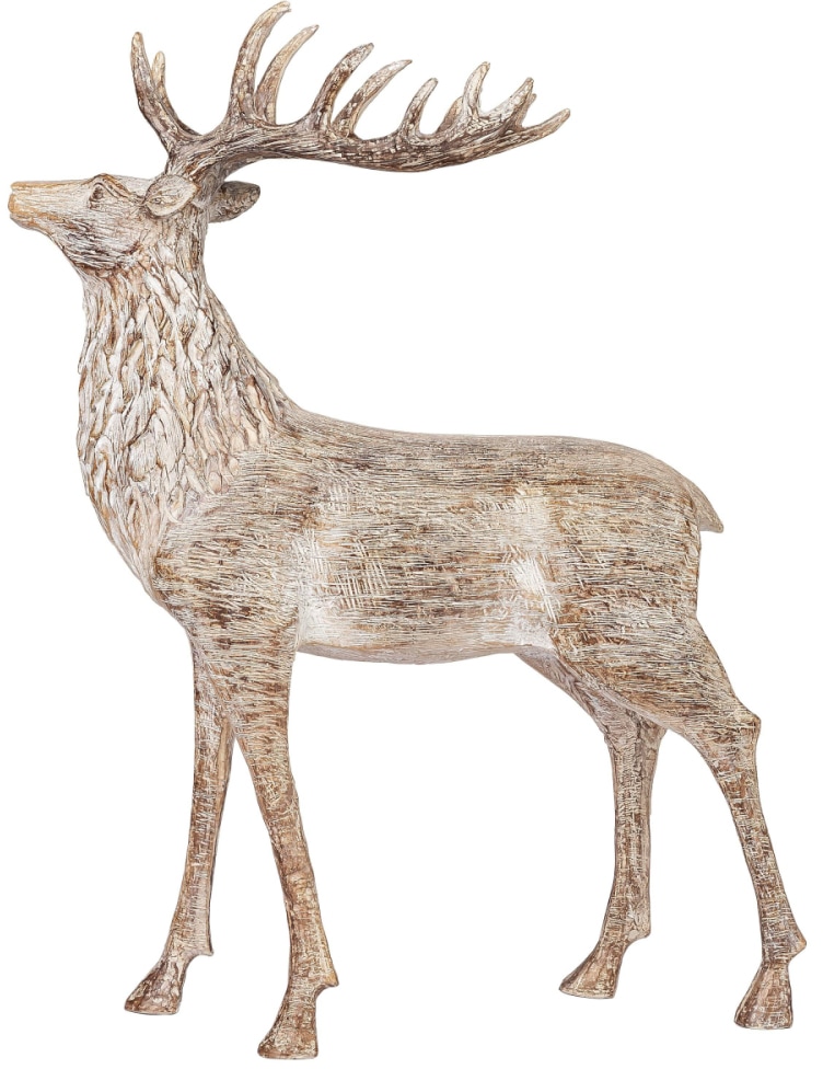 Schneider Weihnachtsfigur »Weihnachtsdeko«, Hirsch im 35 BAUR bestellen | Design, cm ca. rustikalen Höhe