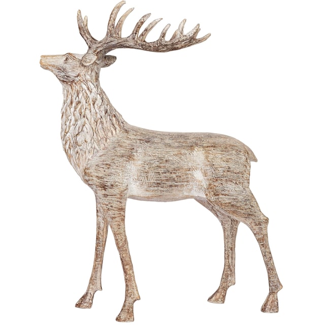 Schneider Weihnachtsfigur »Weihnachtsdeko«, Hirsch im rustikalen Design, Höhe  ca. 35 cm bestellen | BAUR