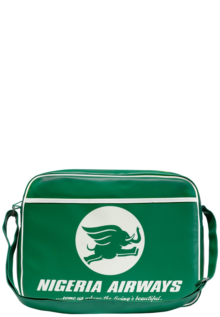 Schultertasche »Nigeria Airways«, mit Nigeria Airways-Logo