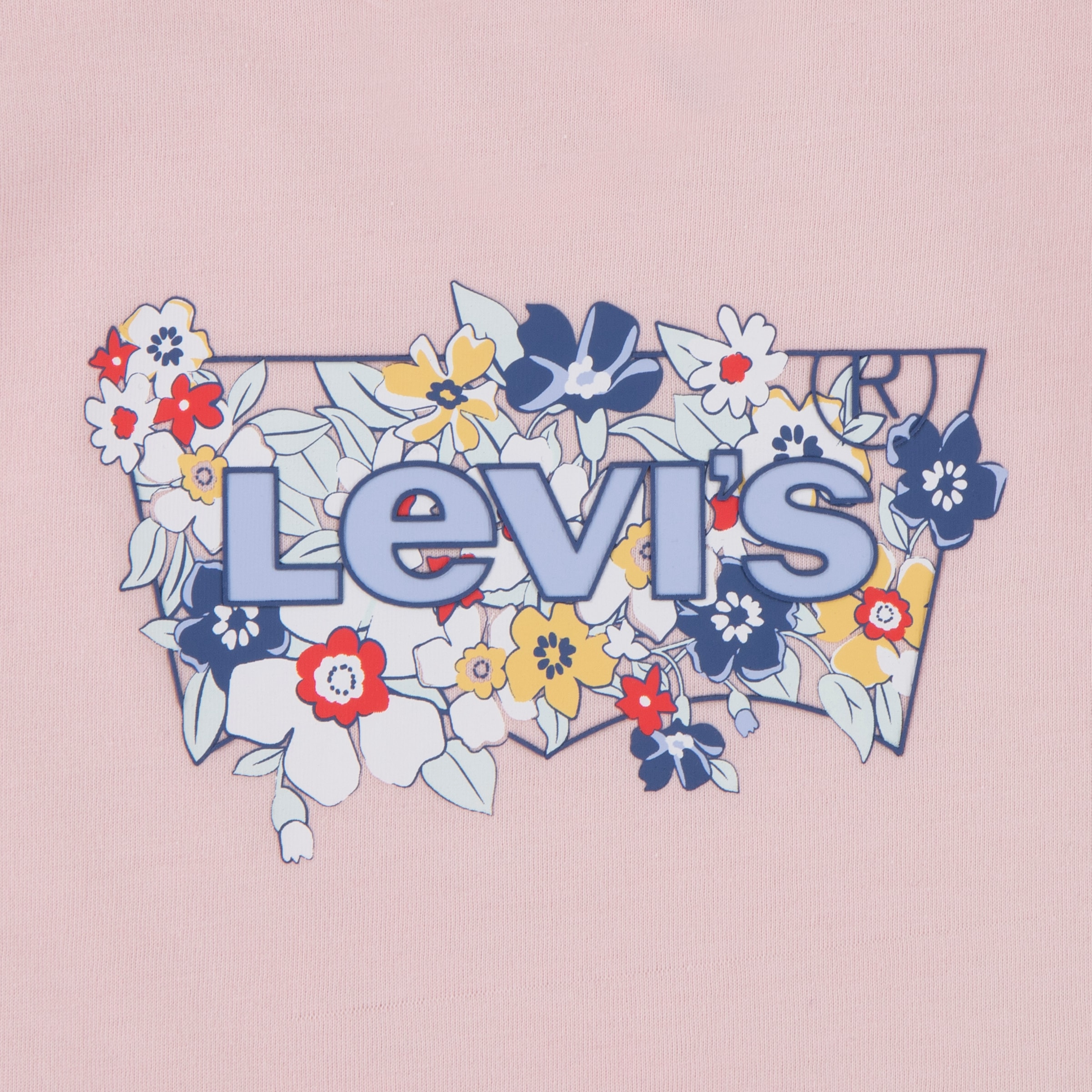 Levi's® Kids Shirt, Leggings & Haarband »LVG RUFFLE SHLDR TOP & PANT SE«, mit Blumenmuster