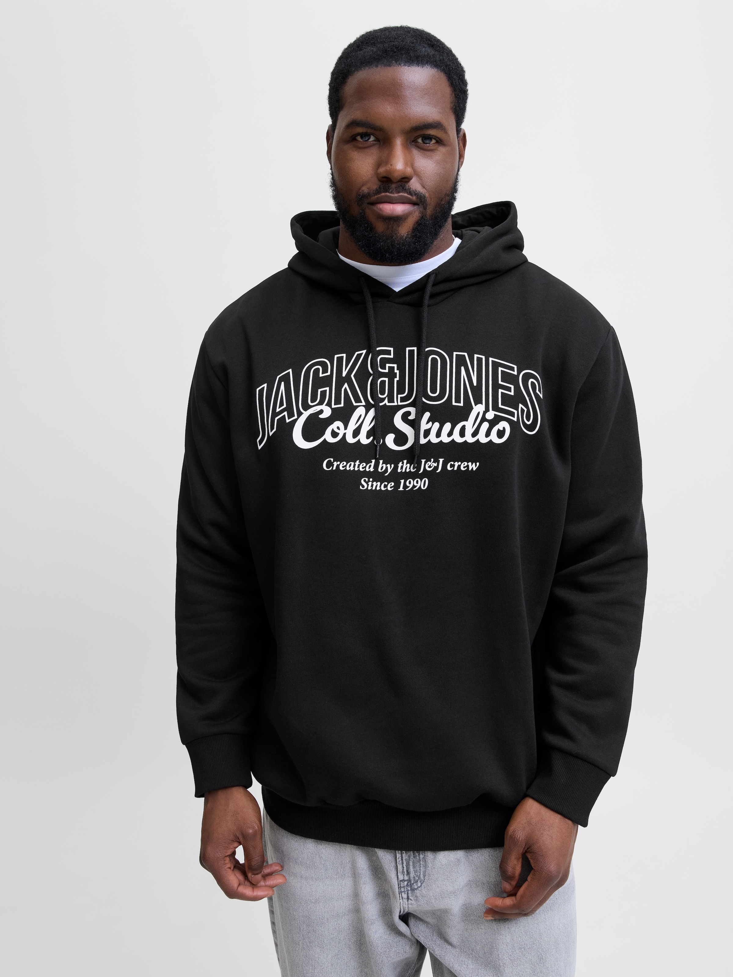 Jack & Jones PlusSize Kapuzensweatshirt "JJMAKOTO SWEAT HOOD PLS" günstig online kaufen