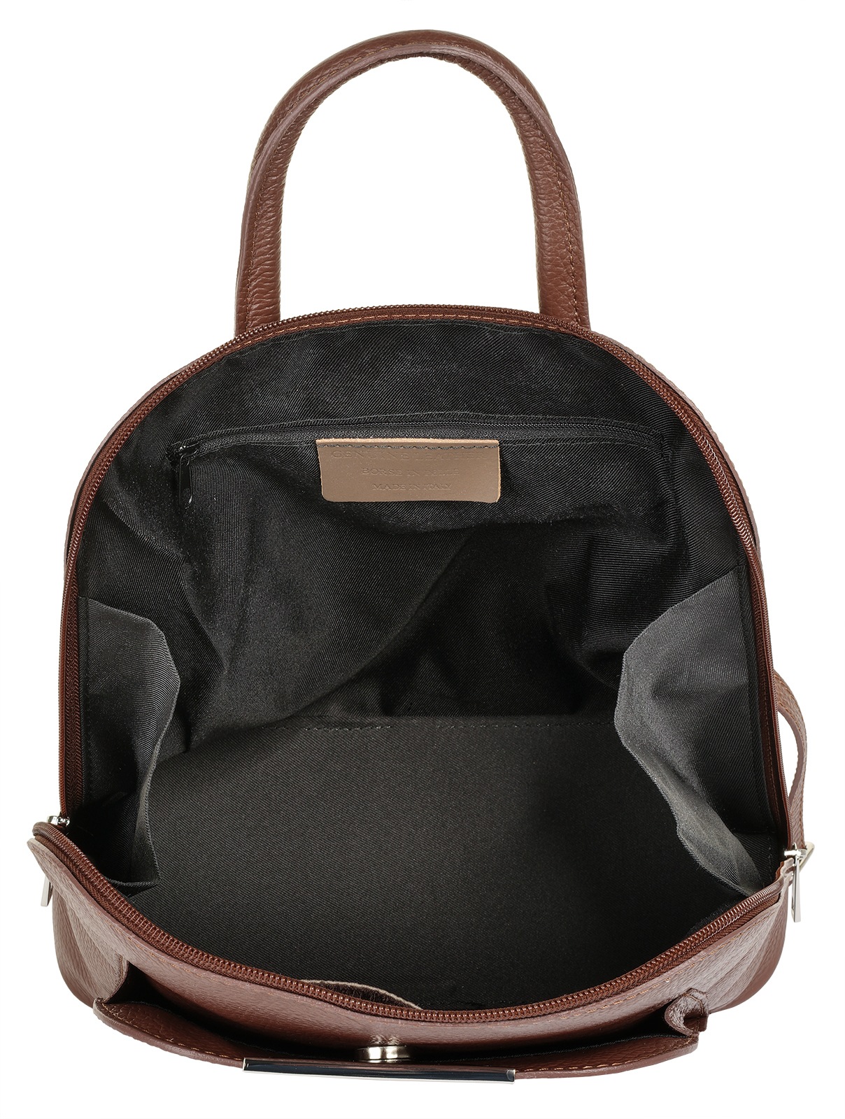 Cluty Cityrucksack, echt Leder, Made in Italy