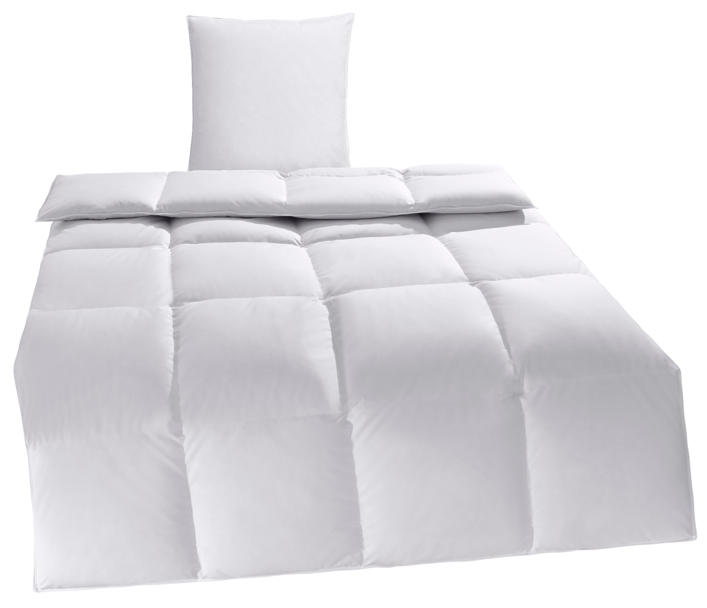 OTTO home Daunenbettdecke + Kopfkissen "Cavanelle Bettdecke 135x200 cm, 155 günstig online kaufen