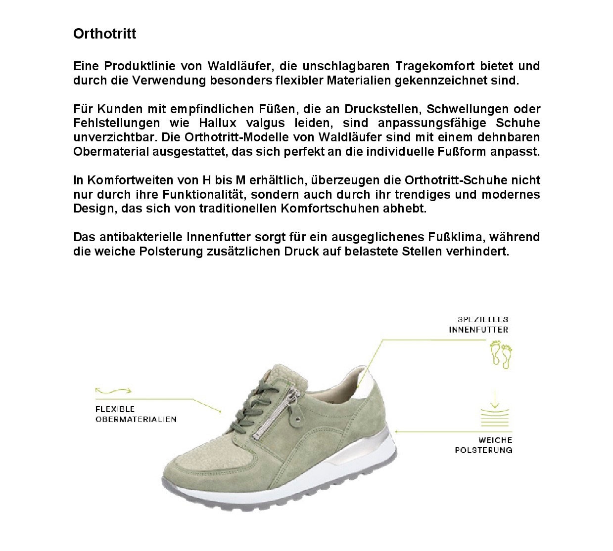 Waldläufer Schnürboots "H-CLARA-Soft", Komfort-Stiefelette, Orthotritt, in günstig online kaufen