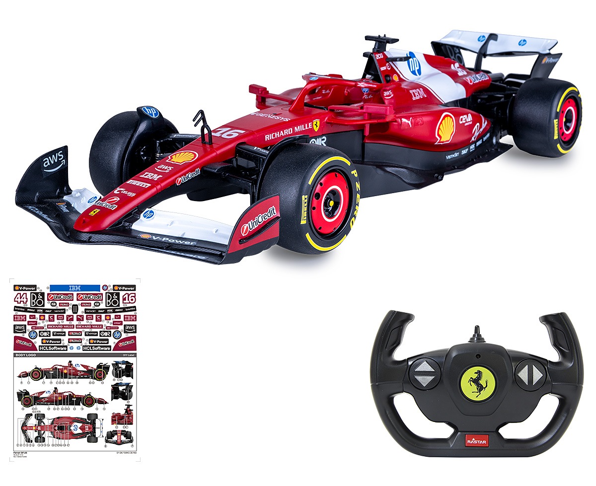 Jamara RC-Auto »Ferrari SF-25 1:12 rot 2,4GHz«