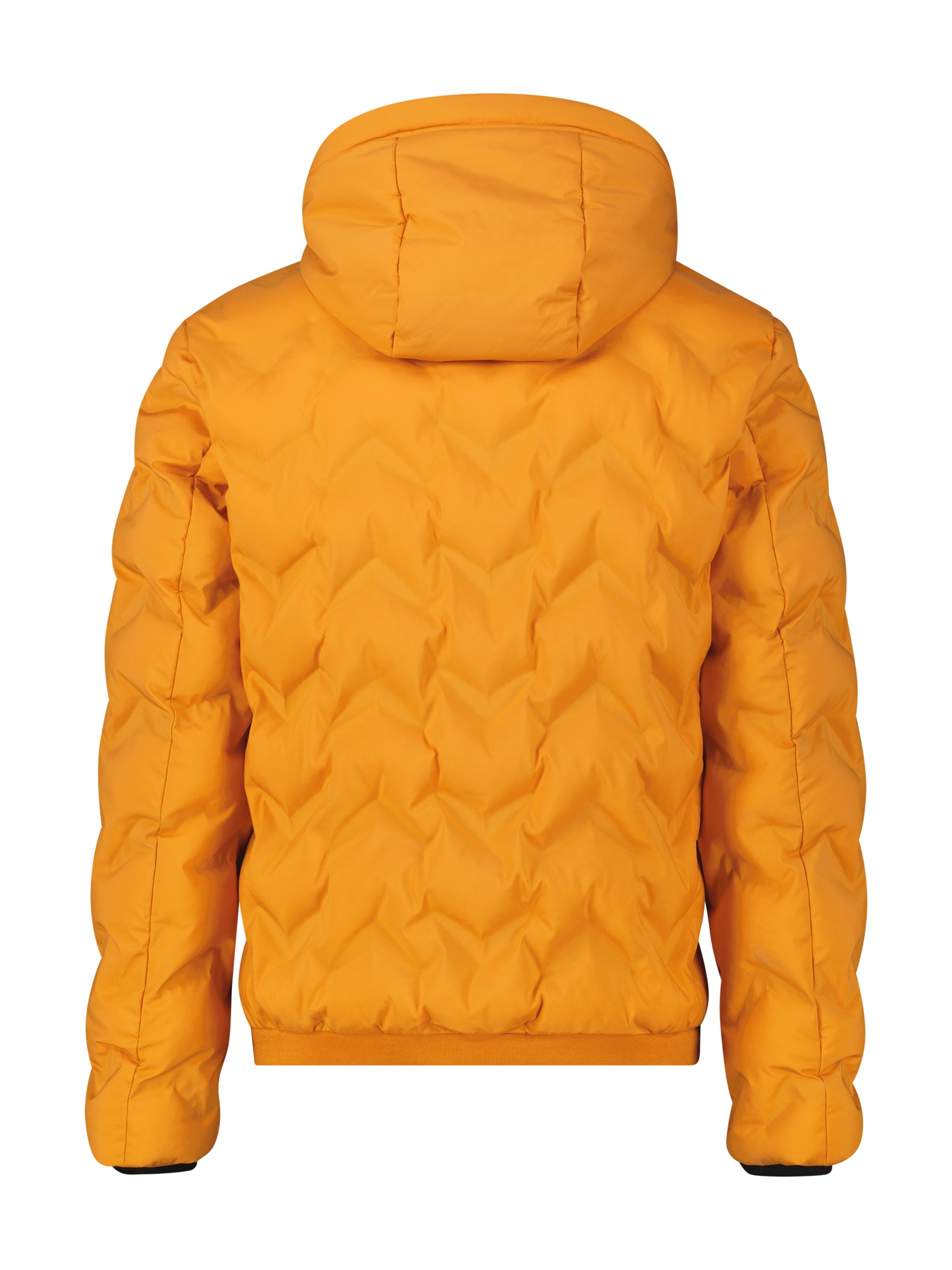 Steppjacke LERROS, Herren, Gr. XL, pumpkin orange, Web, Obermaterial: 100% Polyester, unifarben, normal hüftbedeckend, Rundhals, Jacken Steppjacke, mit Kapuze und Kordelzug 6